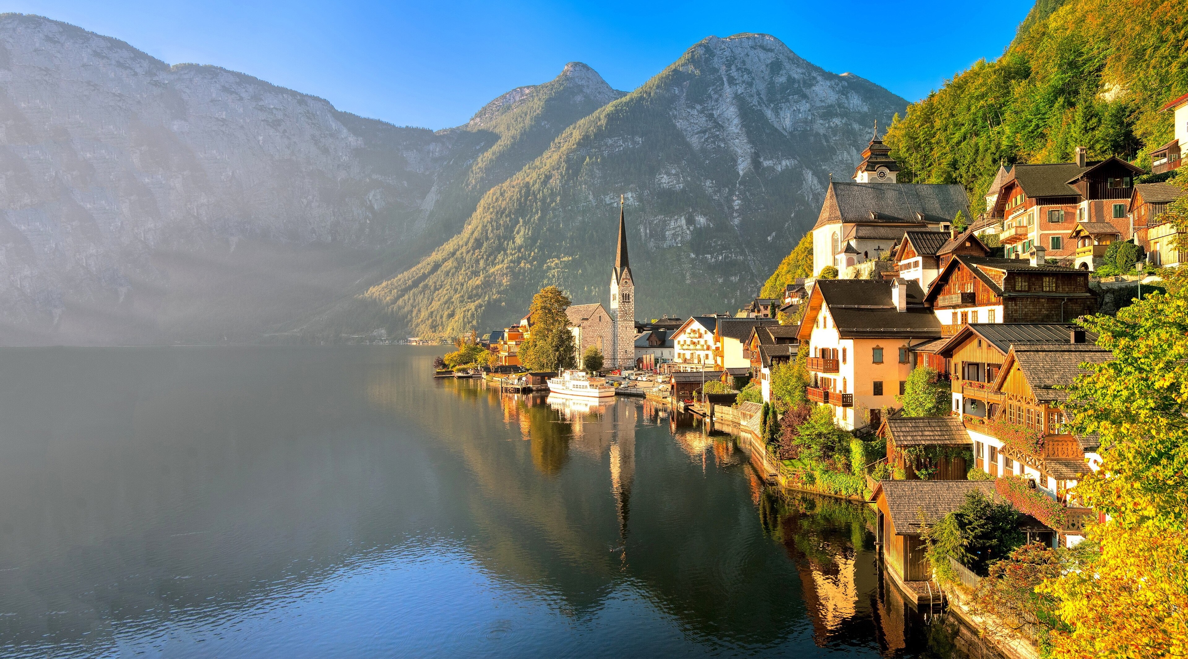 Hallstatt 4K HD Wallpaper