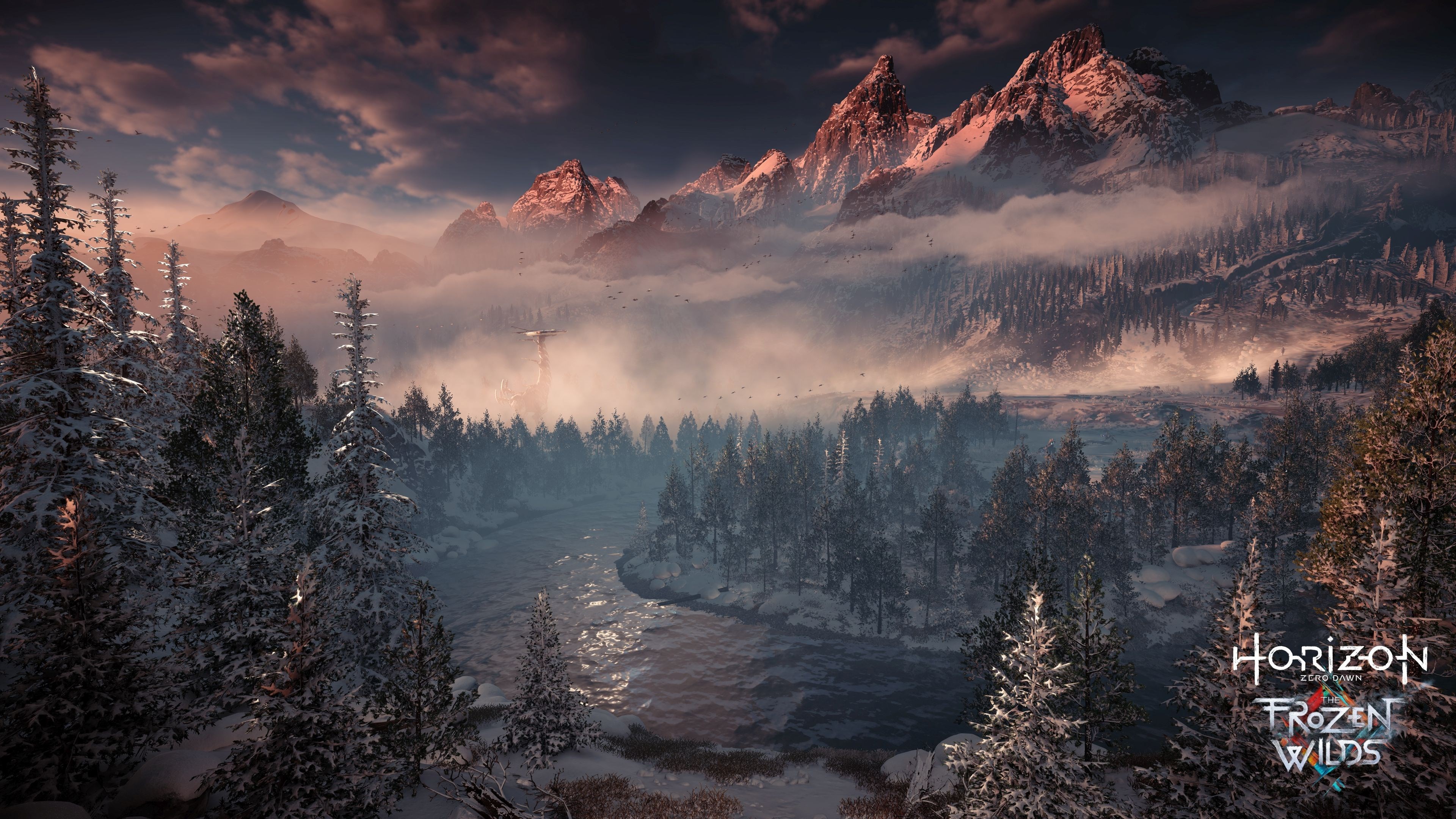 Horizon Zero Dawn Frozen Wilds 4K HD Wallpaper