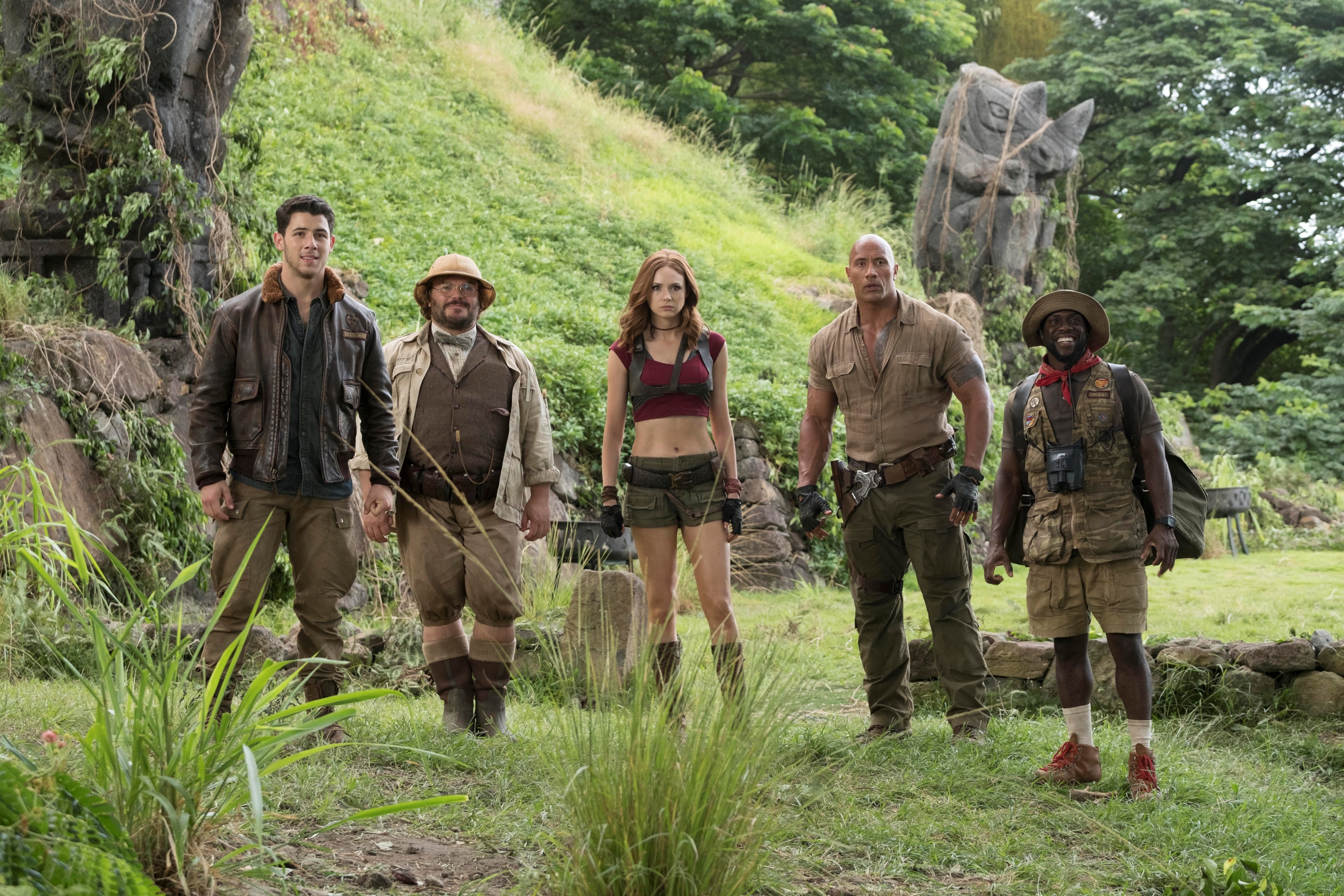 Jumanji: Welcome to the Jungle 4K HD Wallpaper
