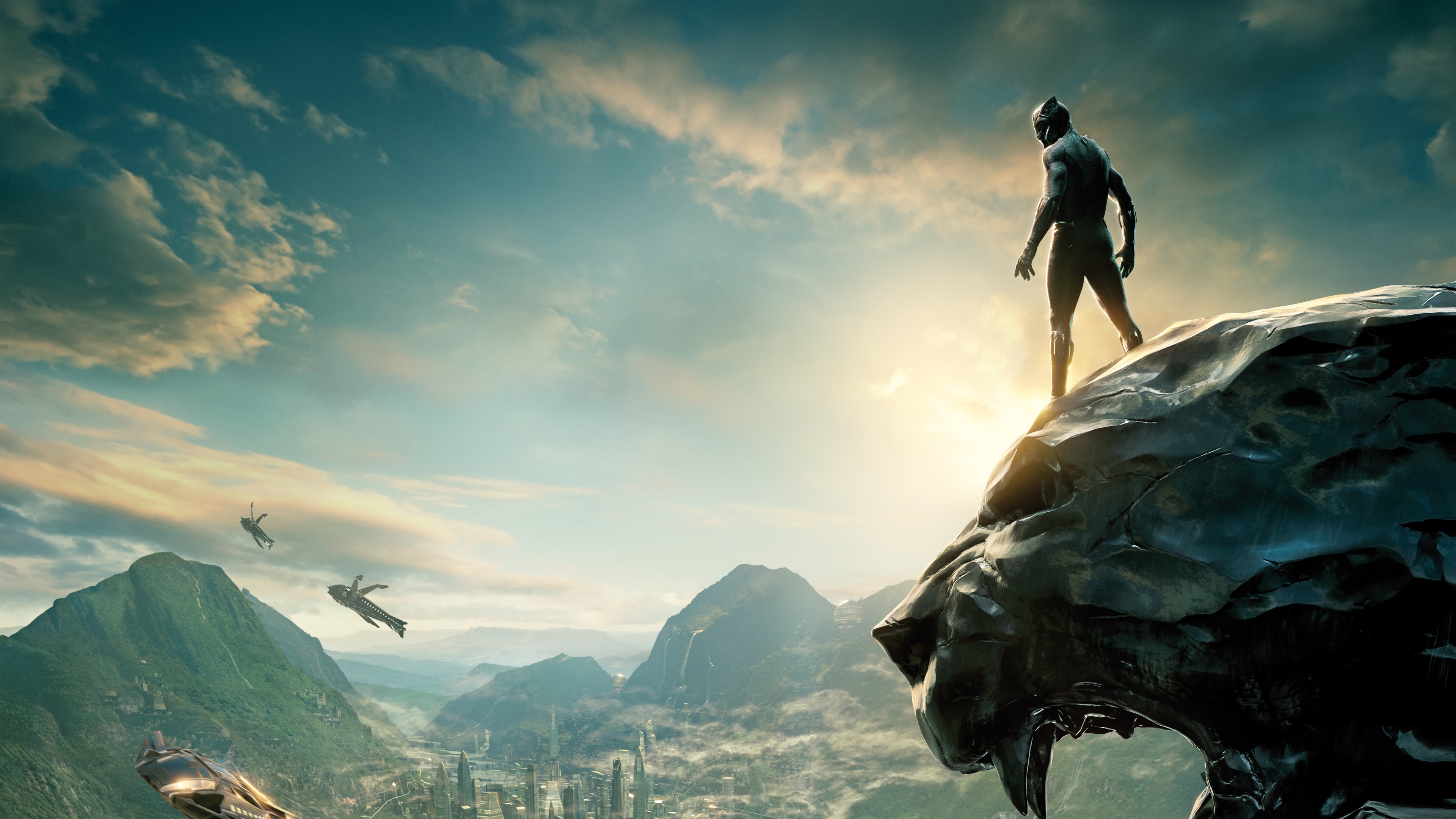 Black Panther 4K HD Wallpaper