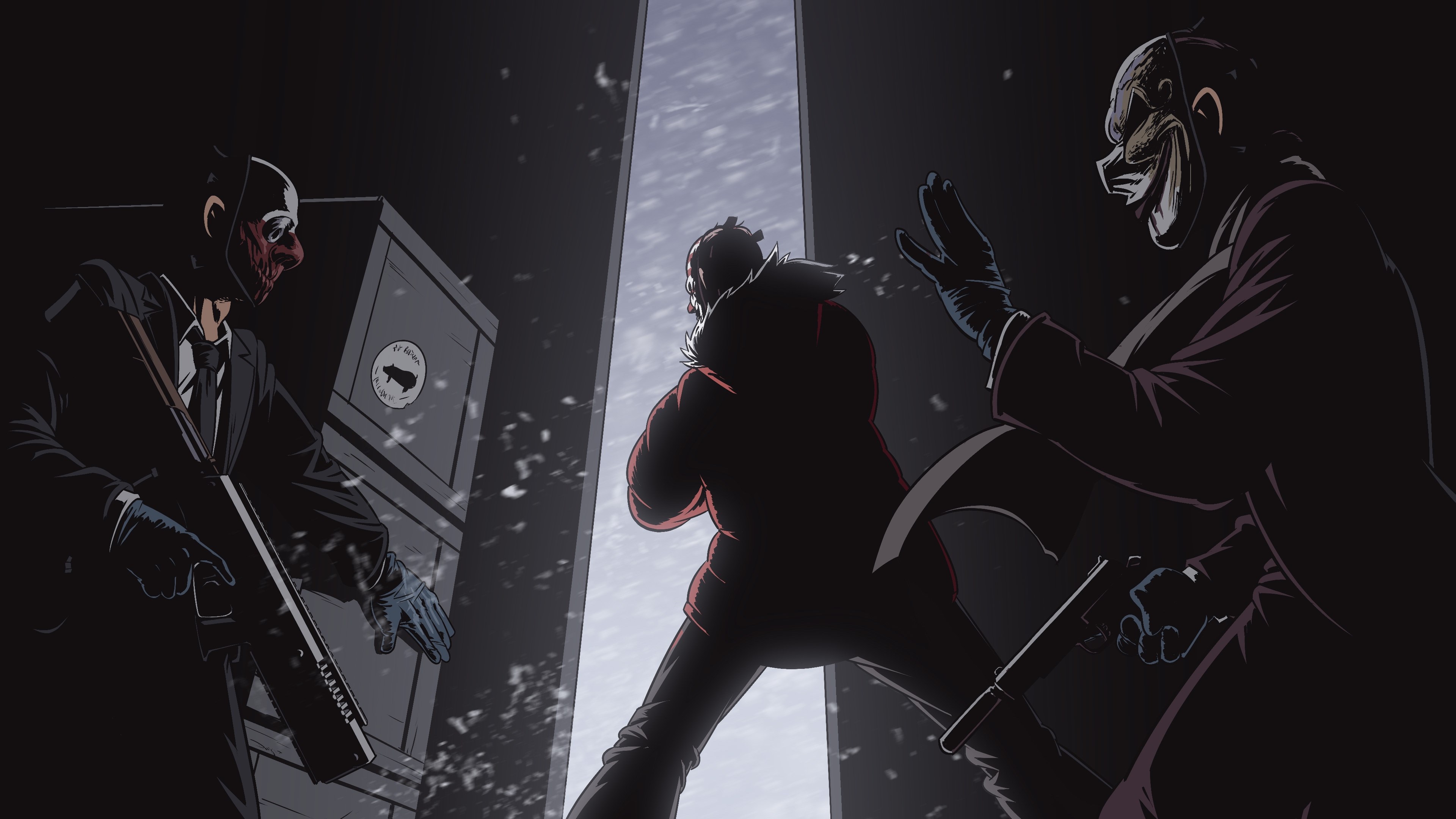 Payday 2 4K HD Wallpaper