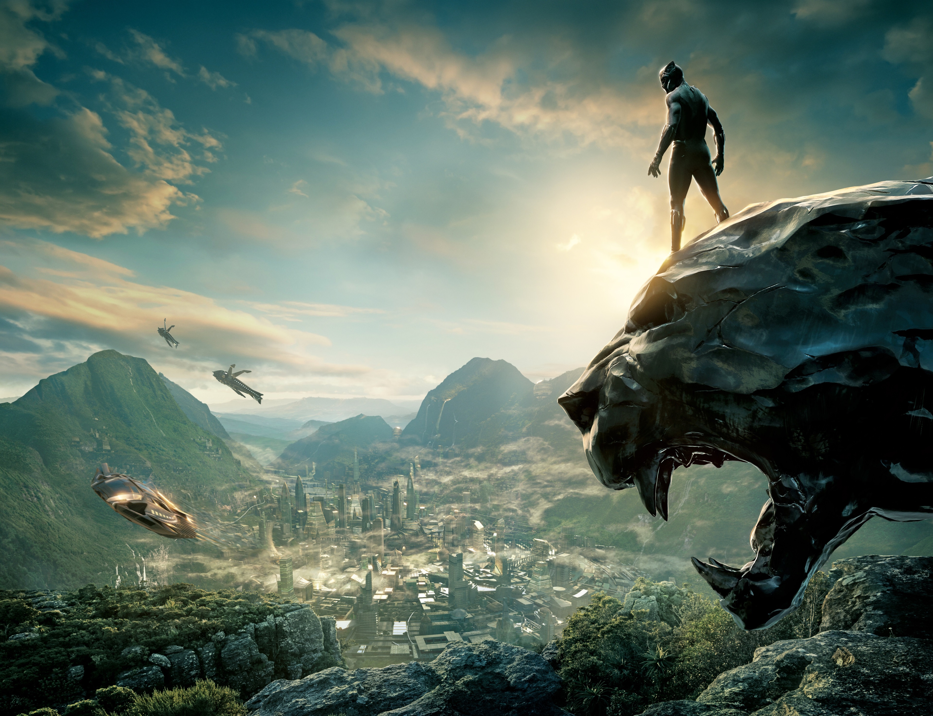 Black Panther 4K HD Wallpaper