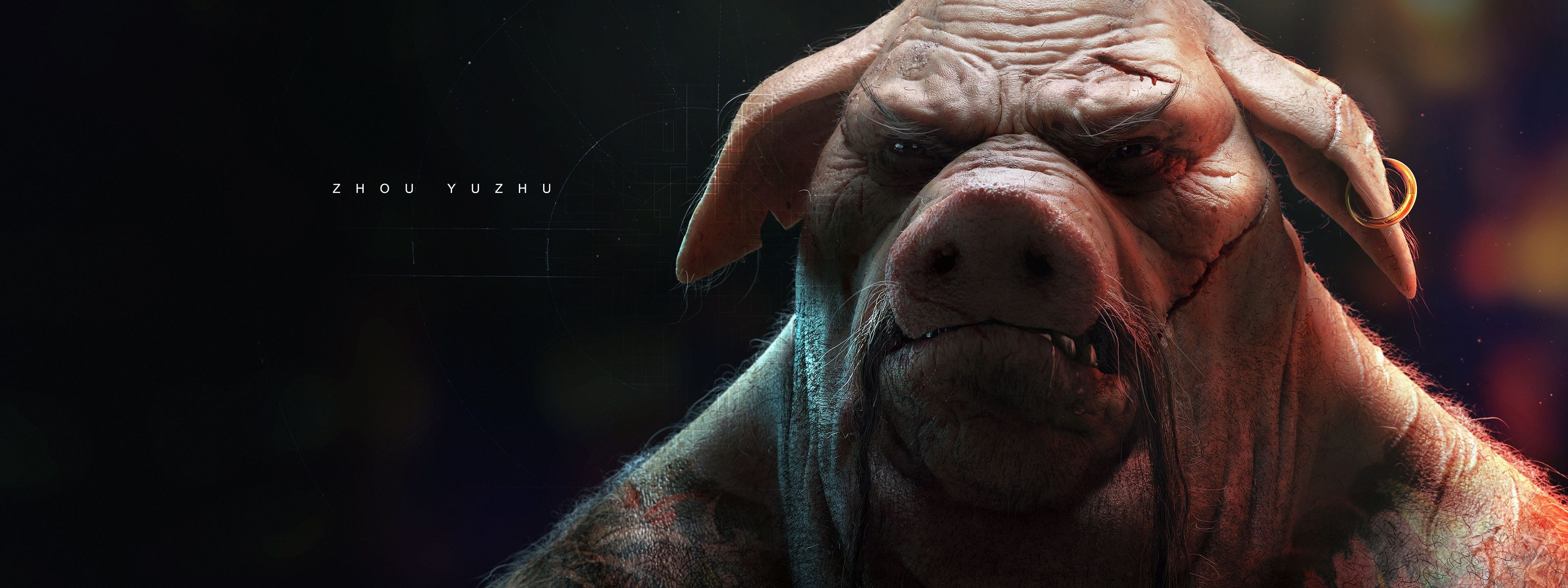 Pig character from Beyond Good & Evil 2 4K HD Wallpaper