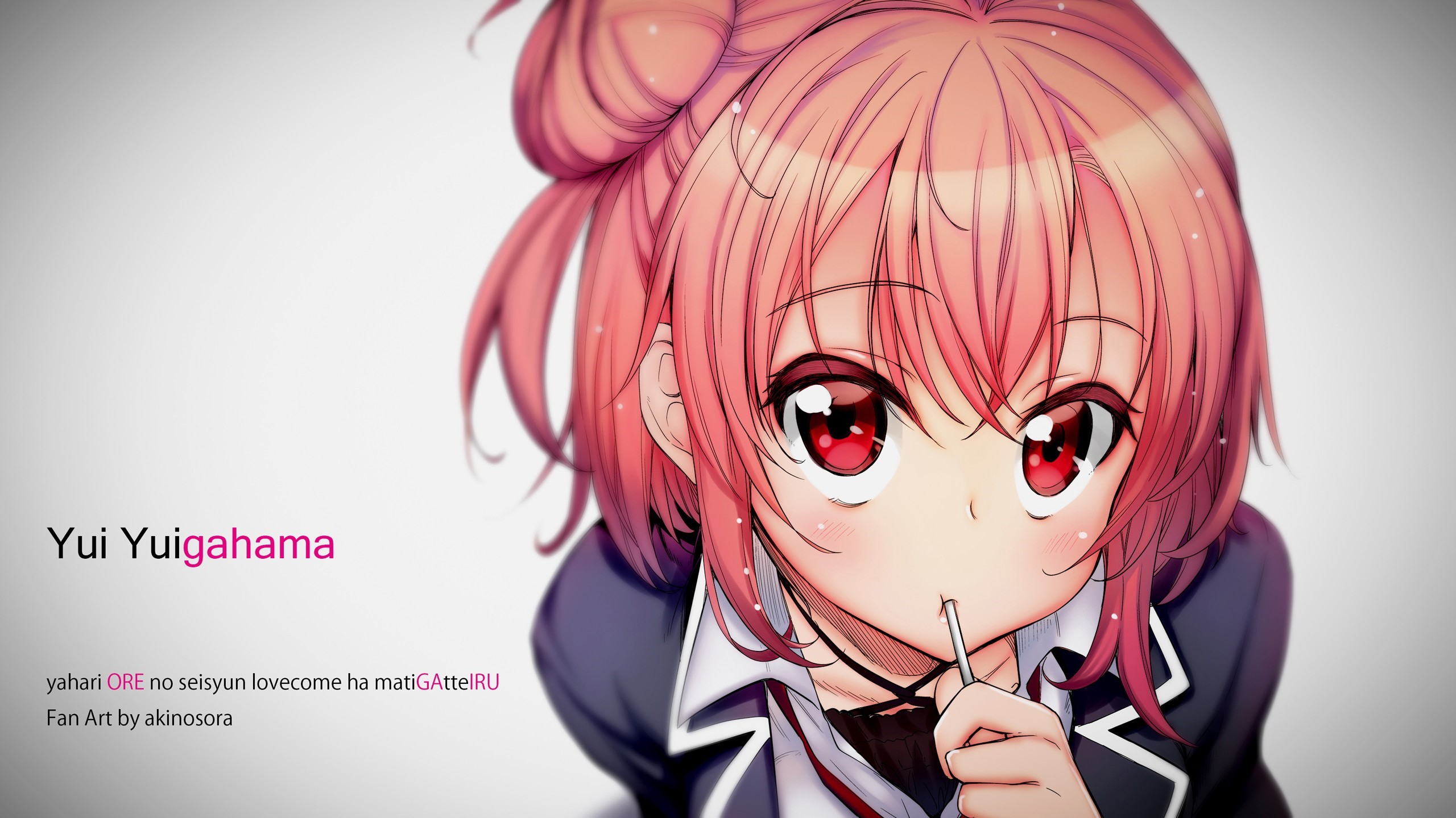 Yui Yuigahama from Yahari Ore no Seishun Love Come wa Machigatteiru HD Wallpaper
