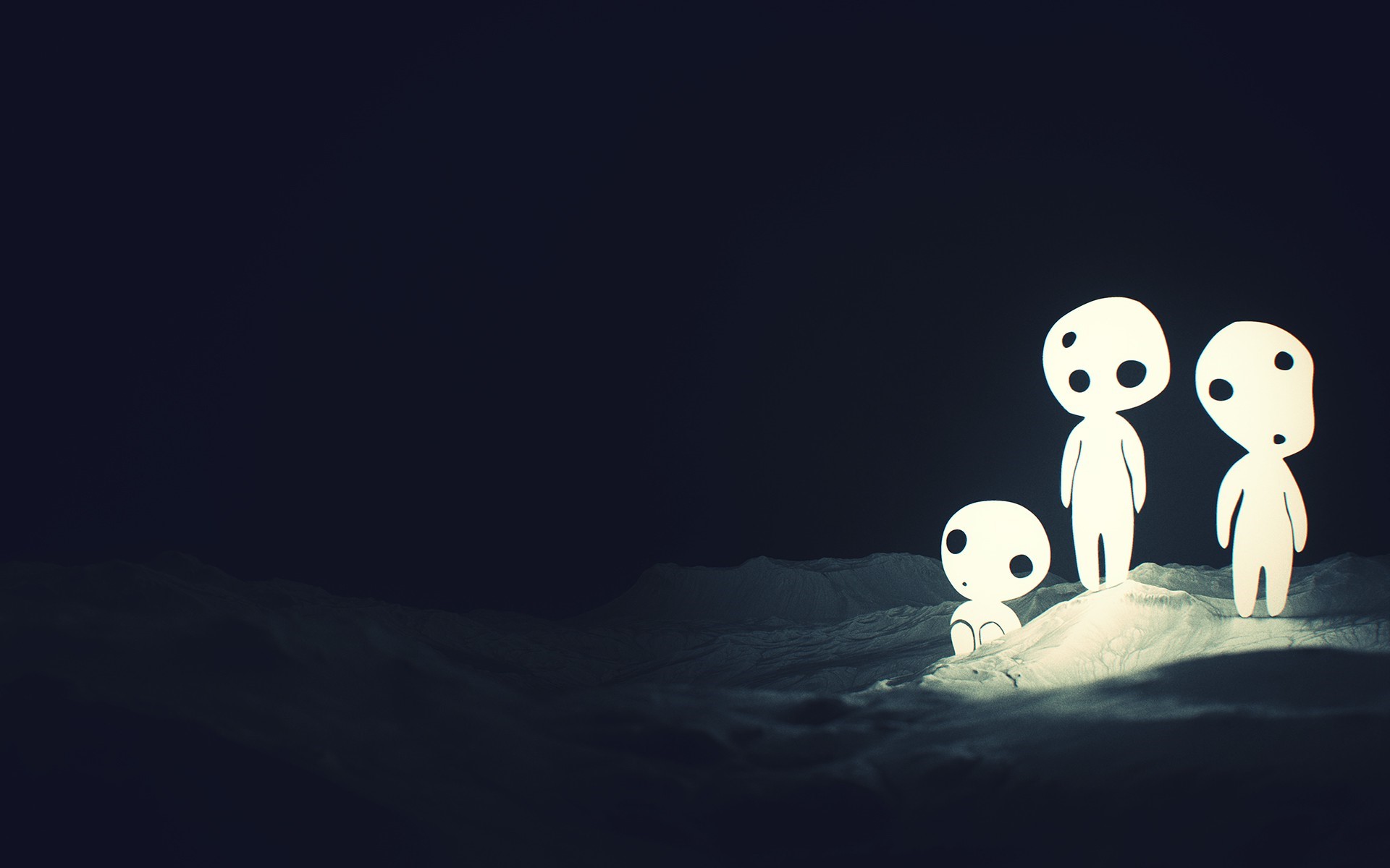 Kodama from Princess Mononoke HD Wallpaper