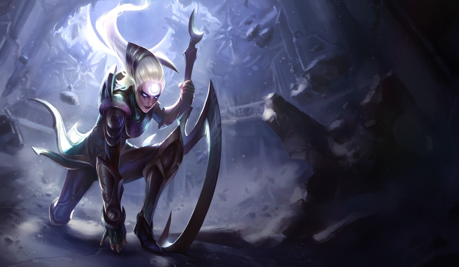 Diana from League of Legends HD Wallpaper