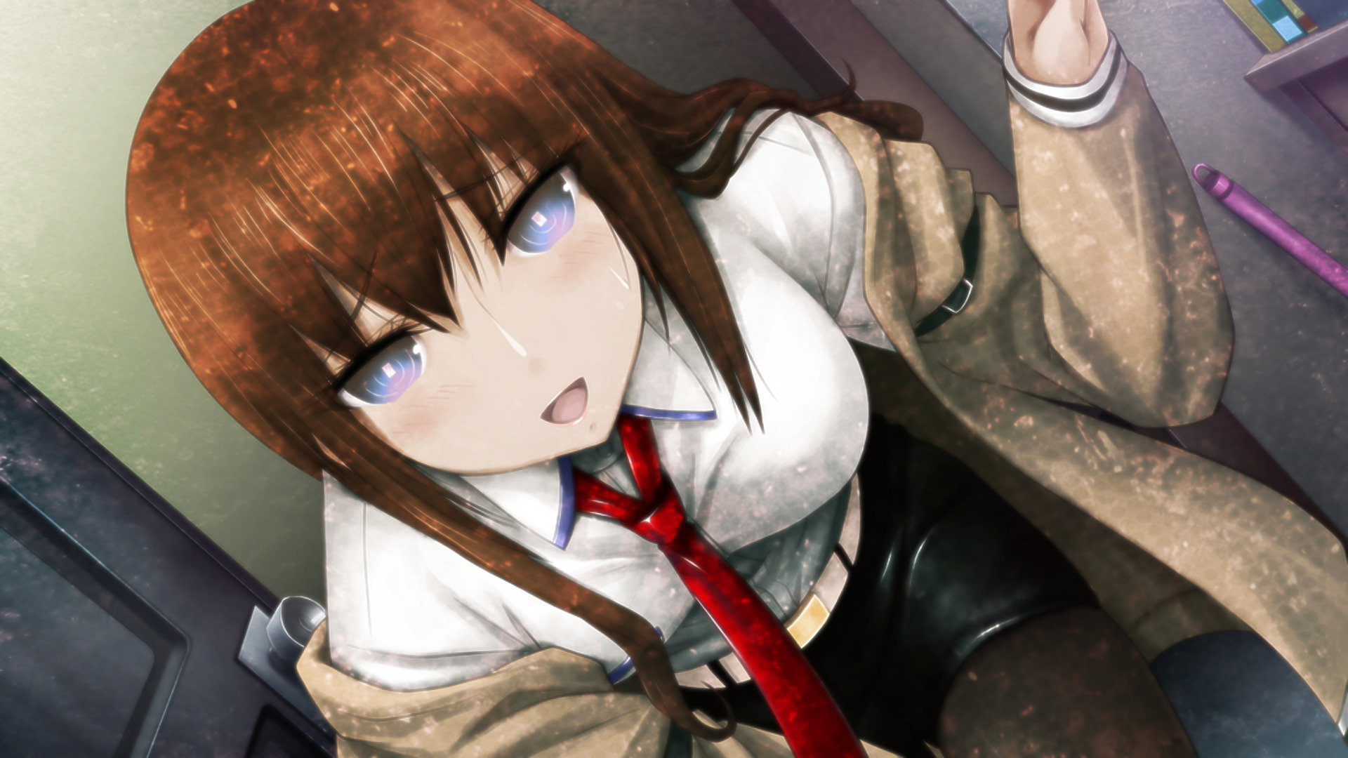 Makise Kurisu from Steins;Gate HD Wallpaper