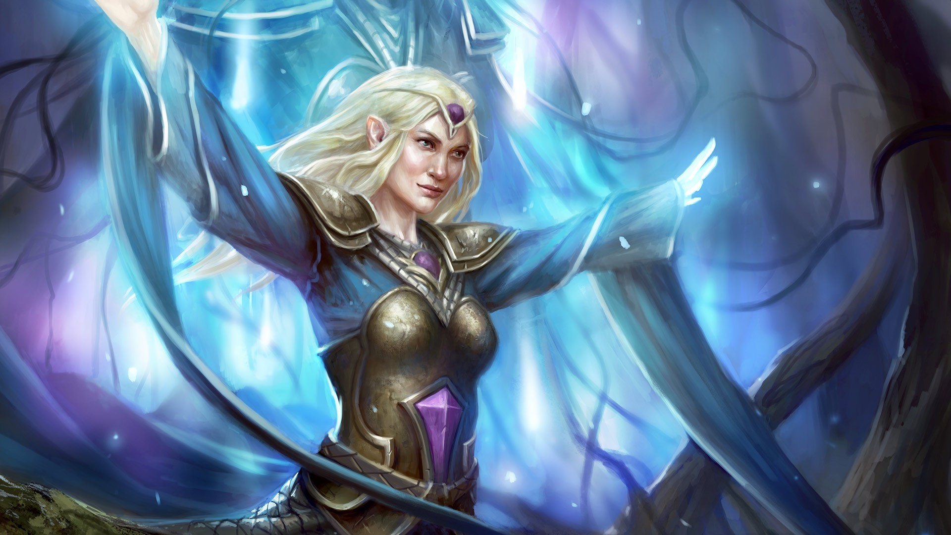 Galadriel from The Lord of the Rings HD Wallpaper