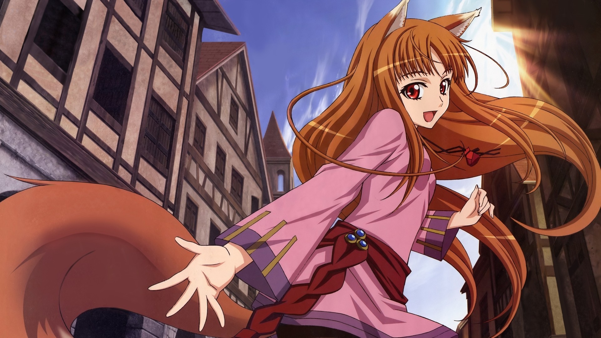 Holo from Spice and Wolf HD Wallpaper