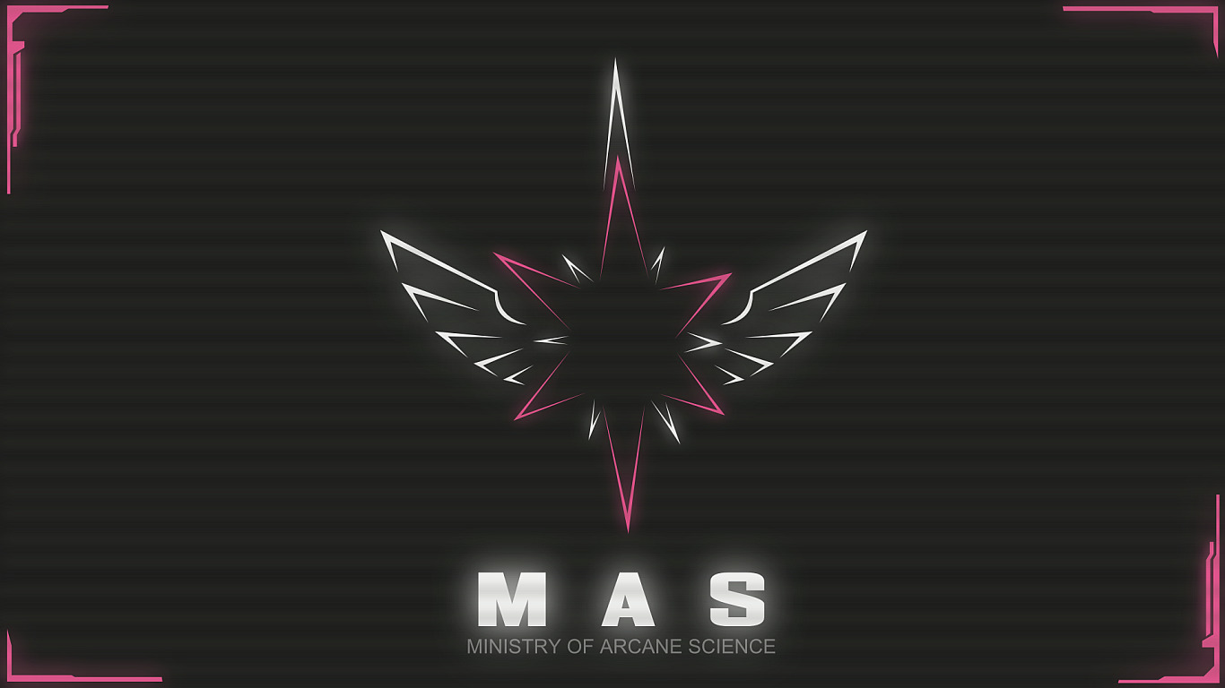 MAS Ministry of Arcane Science Logo HD Wallpaper