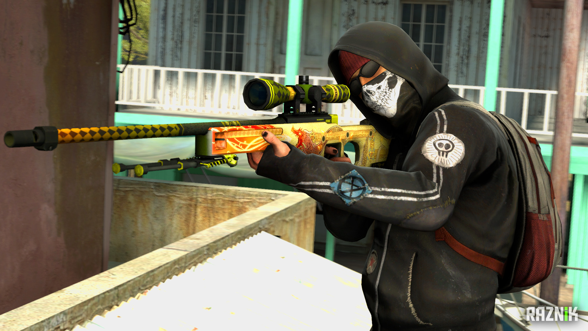 Counter Strike Global Offensive Dragon Lore Sniper HD Wallpaper