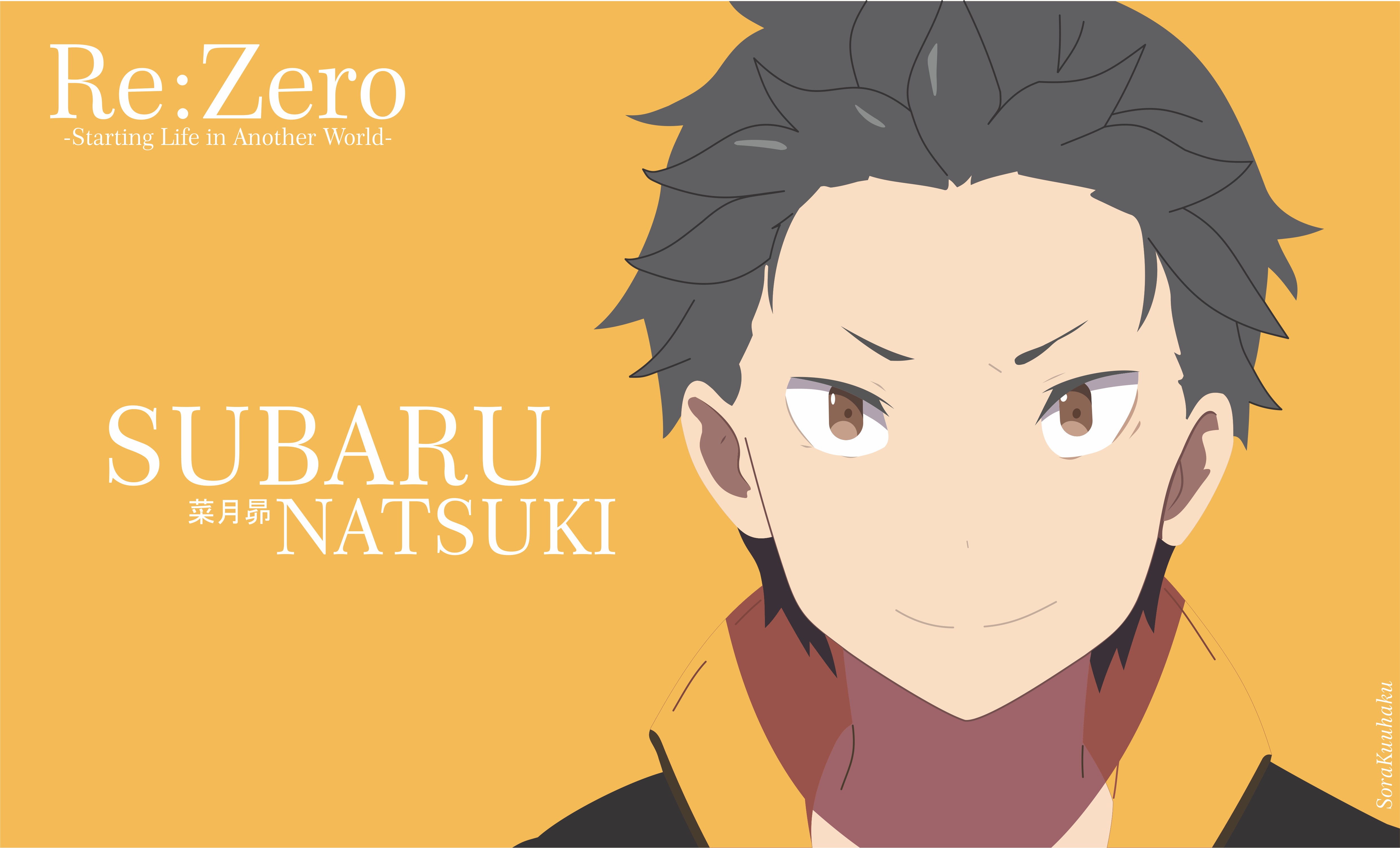 Subaru Natsuki from Re:Zero - Starting Life in Another World HD Wallpaper