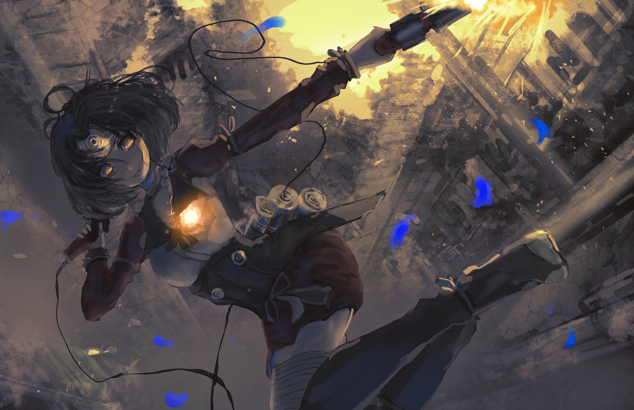Mumei from Koutetsujou no Kabaneri HD Wallpaper
