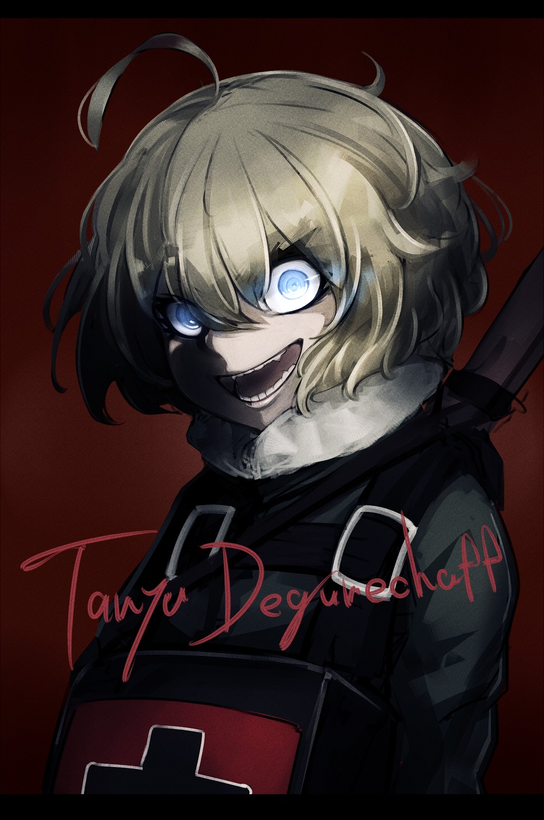 Tanya Degurechaff from Youjo Senki HD Wallpaper