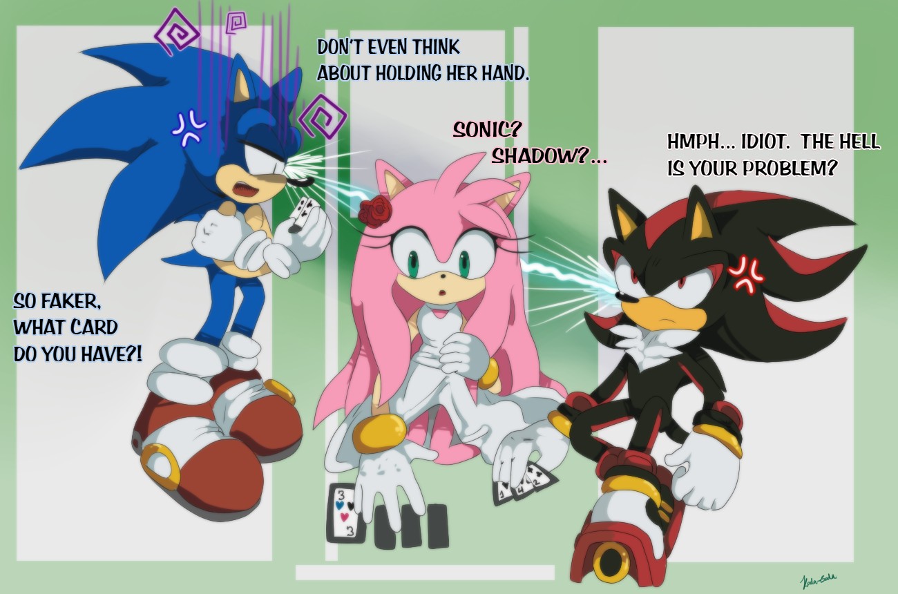 Sonic the Hedgehog Poker Showdown HD Wallpaper