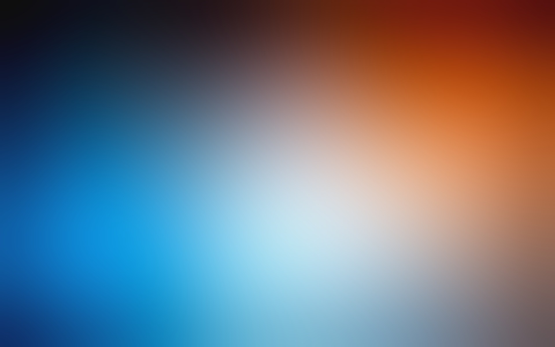 Abstract gradient background with blue and orange colors HD Wallpaper