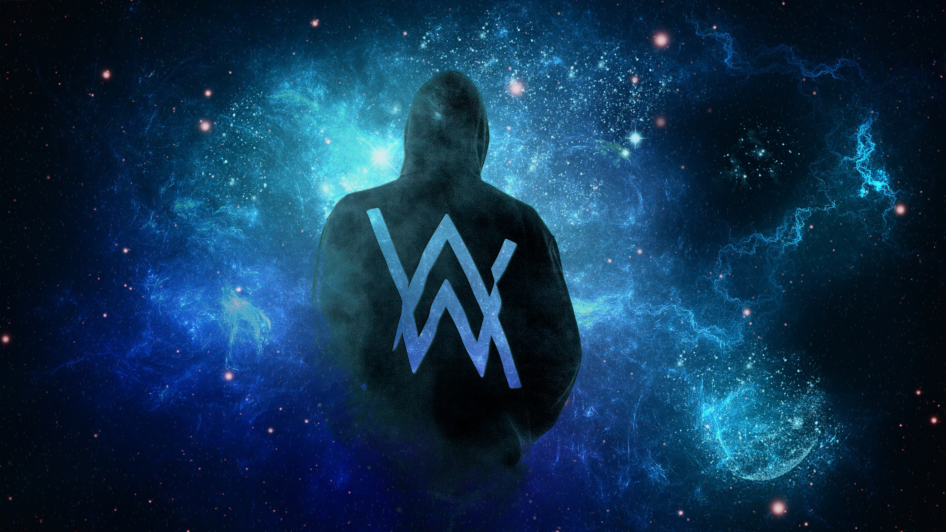 Alan Walker DJ in Space HD Wallpaper