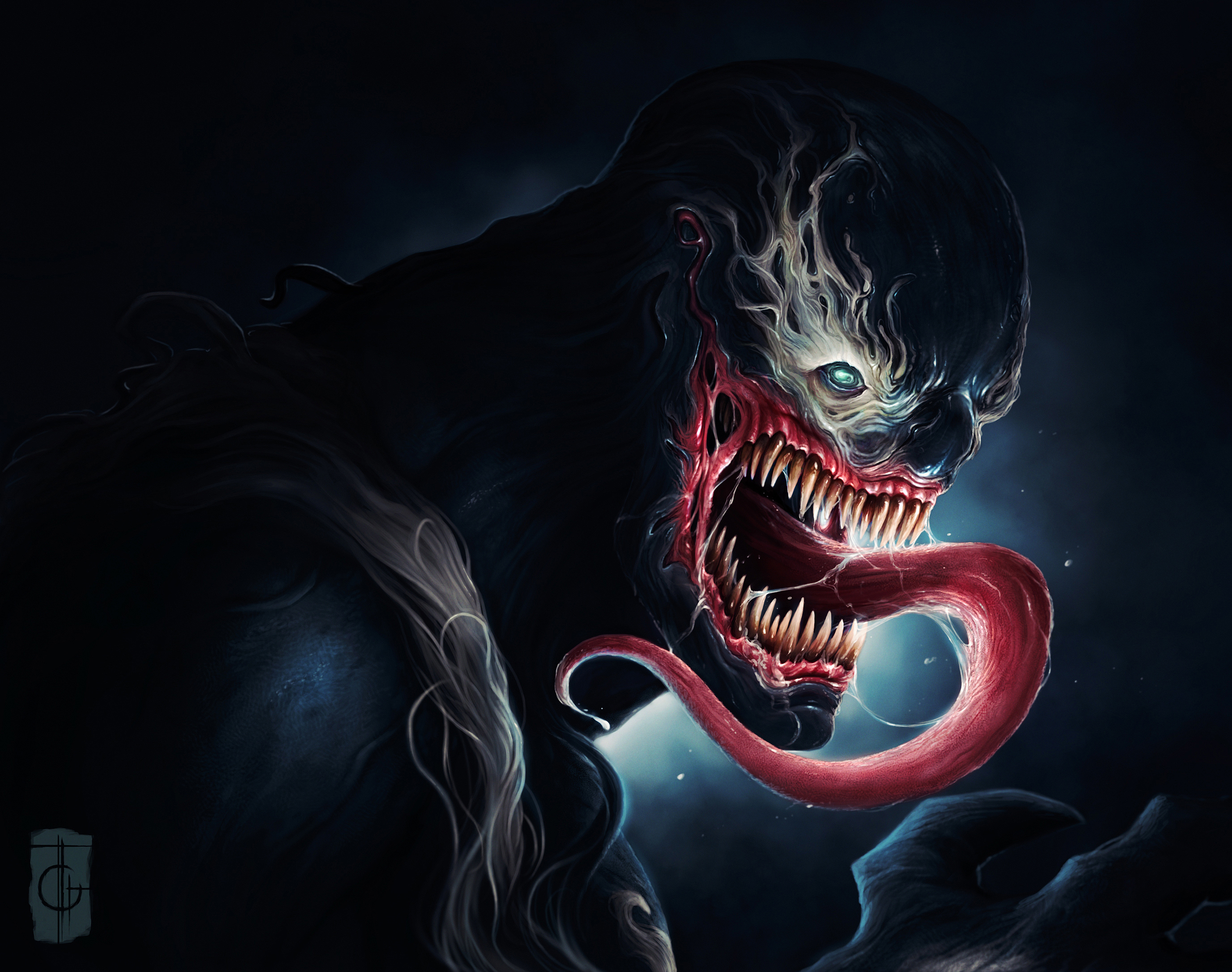Venom from Marvel Comics HD Wallpaper