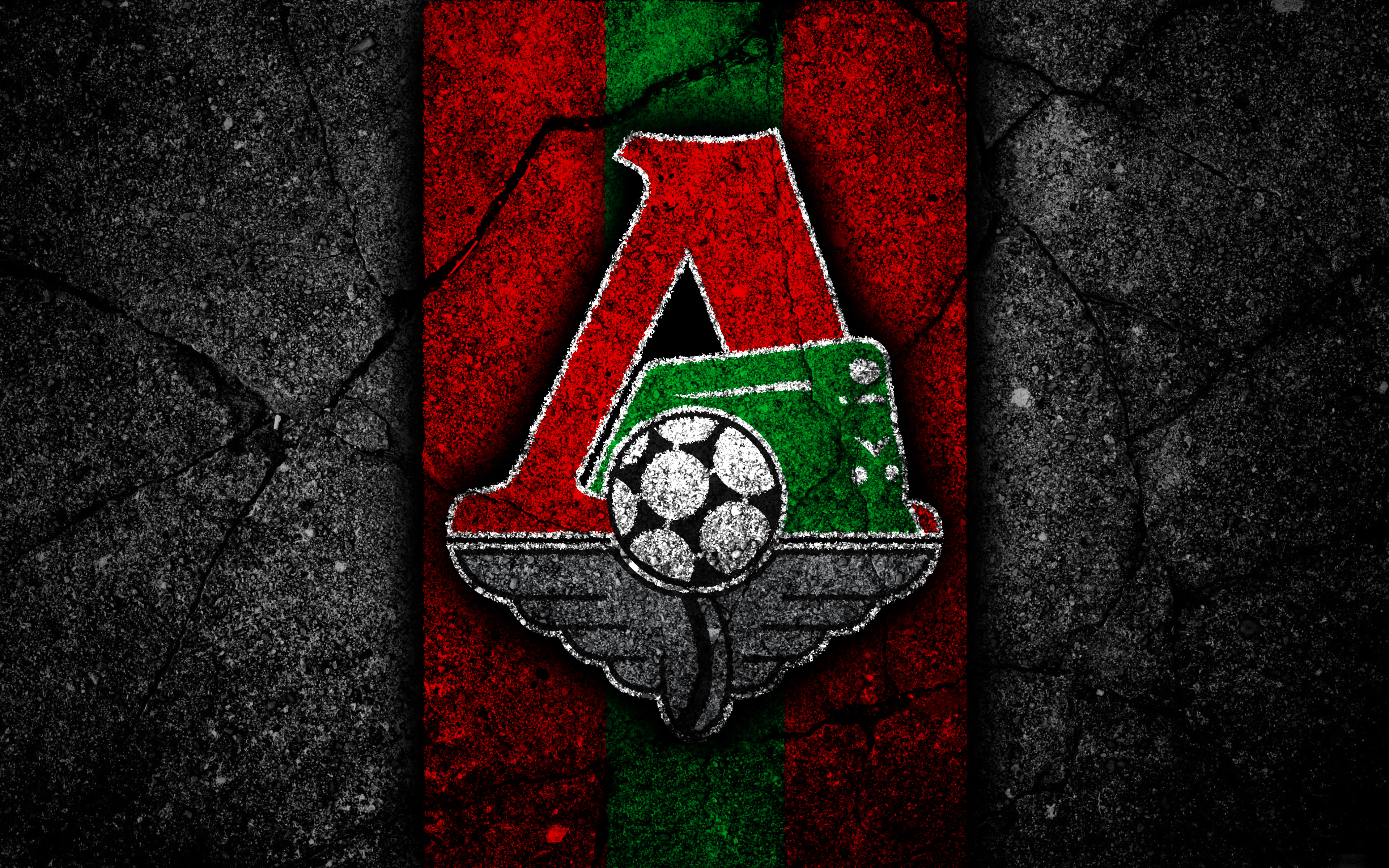 FC Lokomotiv Moscow Emblem HD Wallpaper