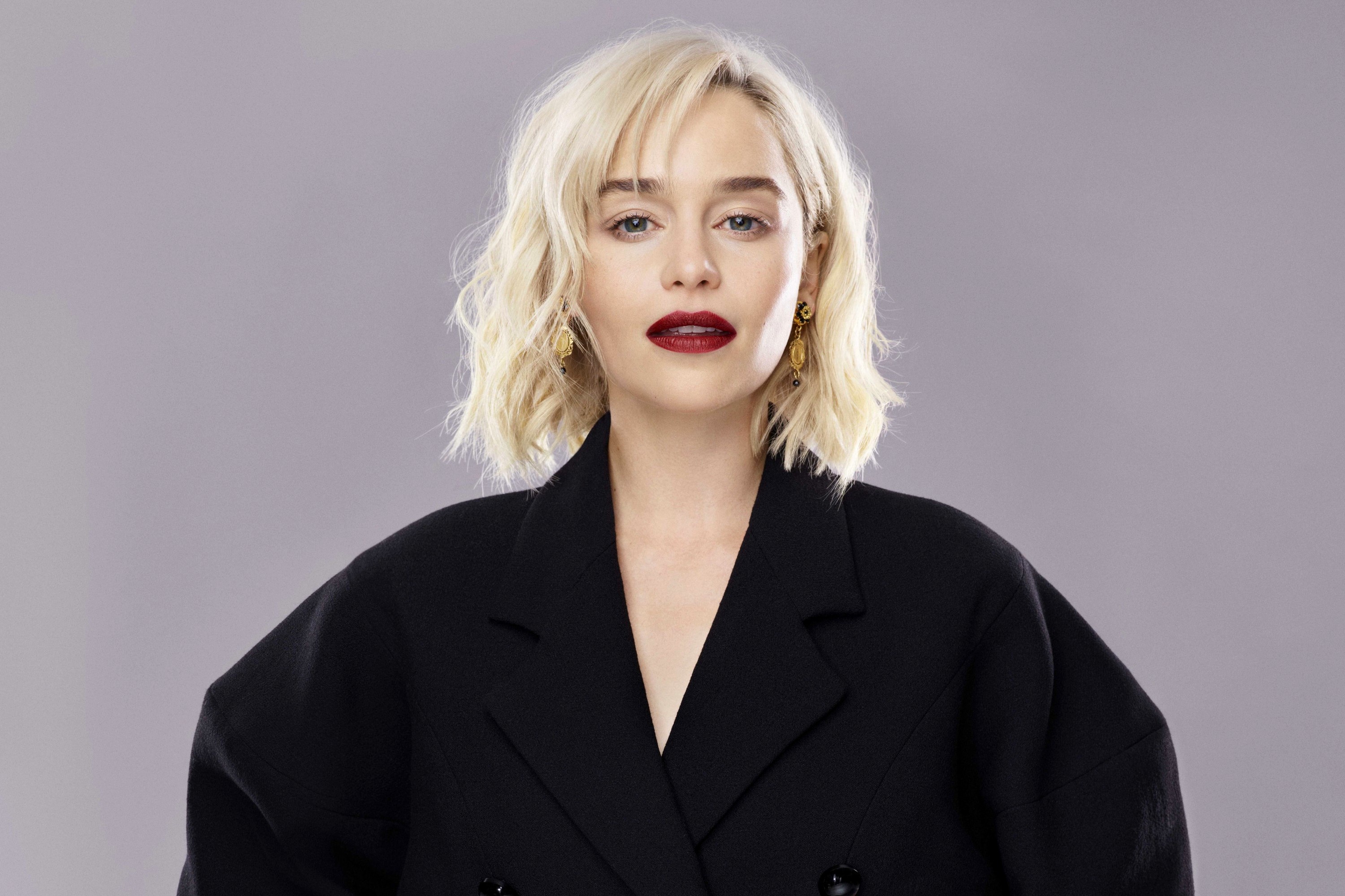 Emilia Clarke Actress Blonde HD Wallpaper