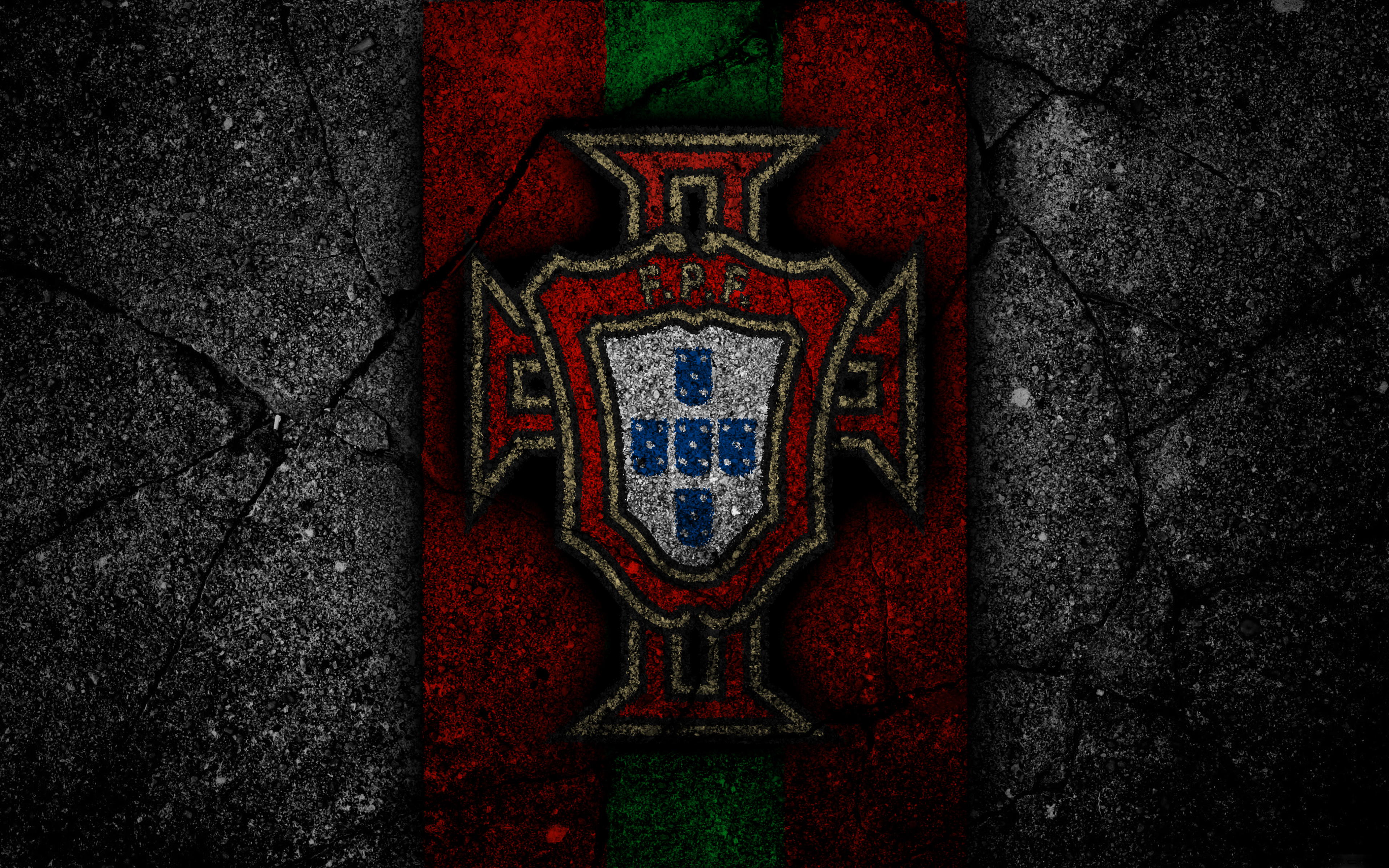 Portugal National Football Team Emblem HD Wallpaper