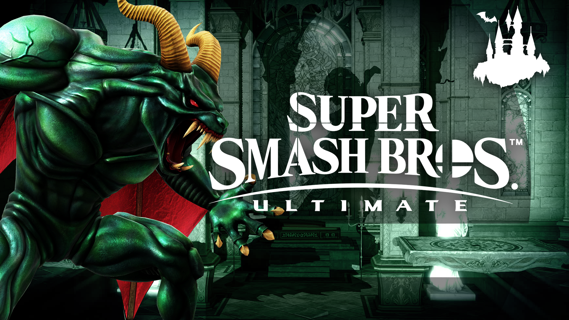 Dracula from Castlevania in Super Smash Bros. Ultimate HD Wallpaper