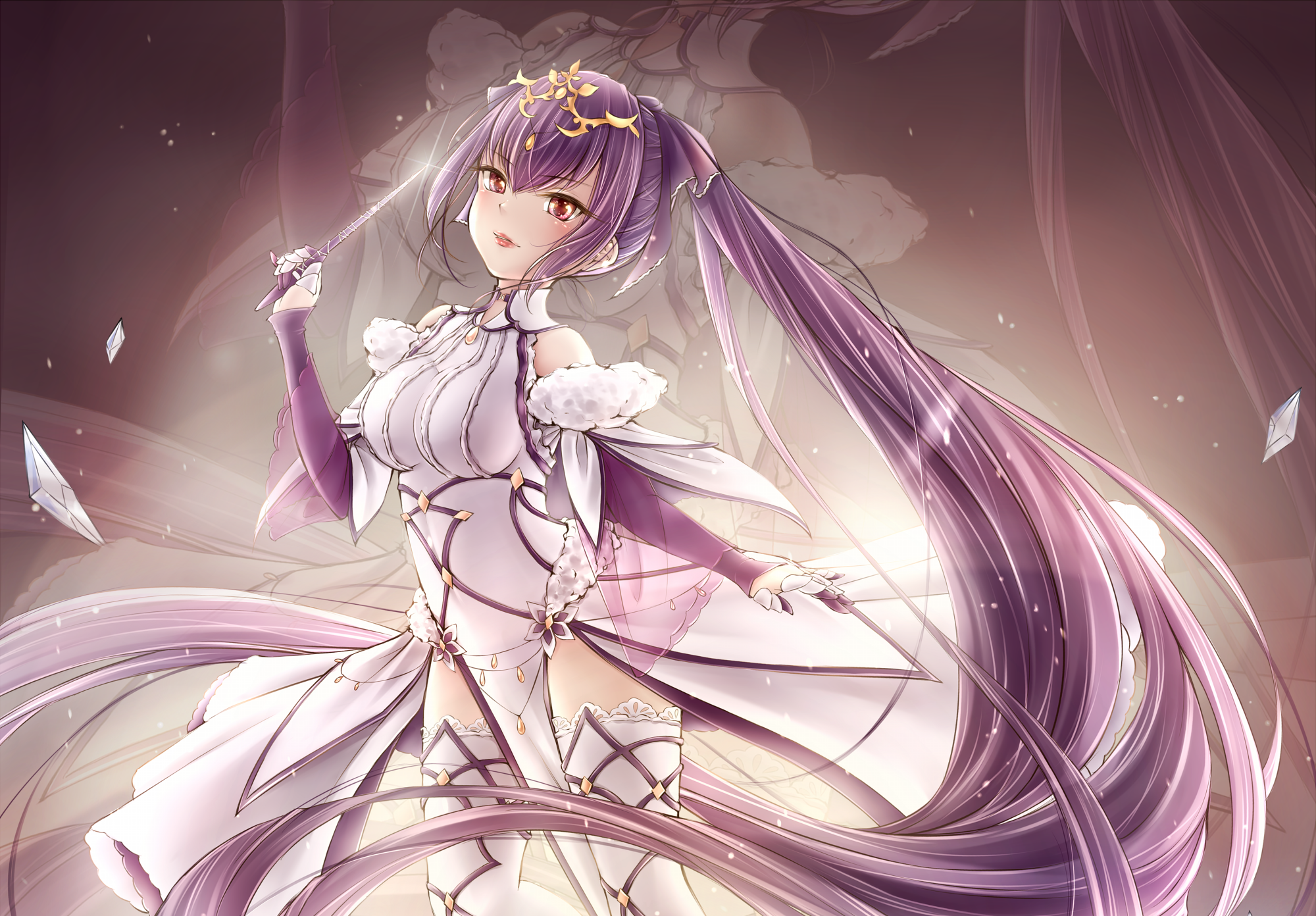 Scathach from Fate/Grand Order HD Wallpaper