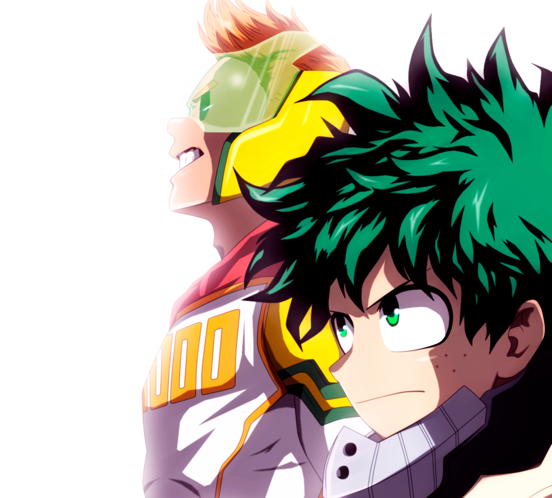 Mirio Togata and Izuku Midoriya from My Hero Academia HD Wallpaper