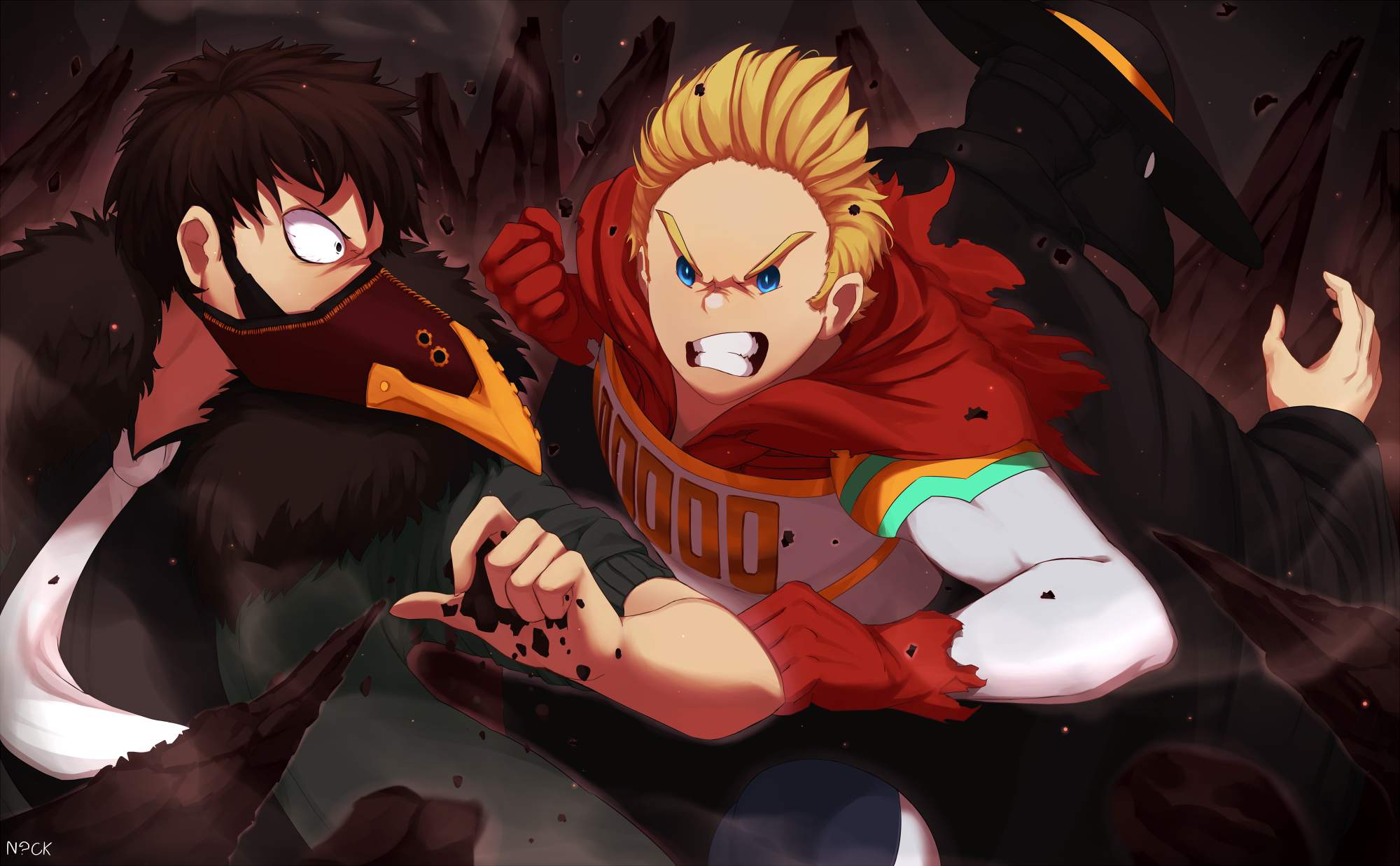 Mirio Togata and Kai Chisaki from My Hero Academia HD Wallpaper