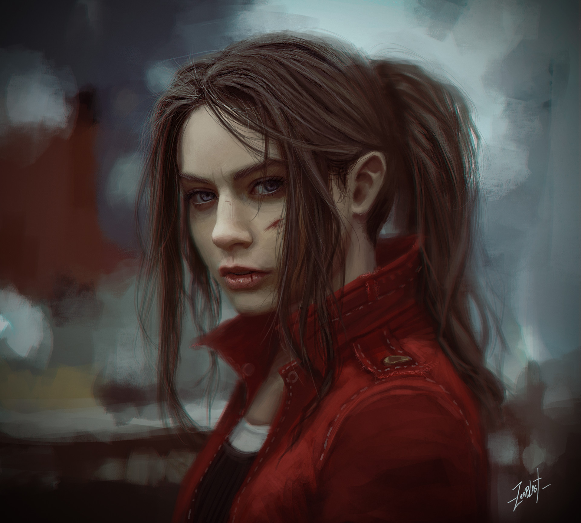 Claire Redfield from Resident Evil HD Wallpaper
