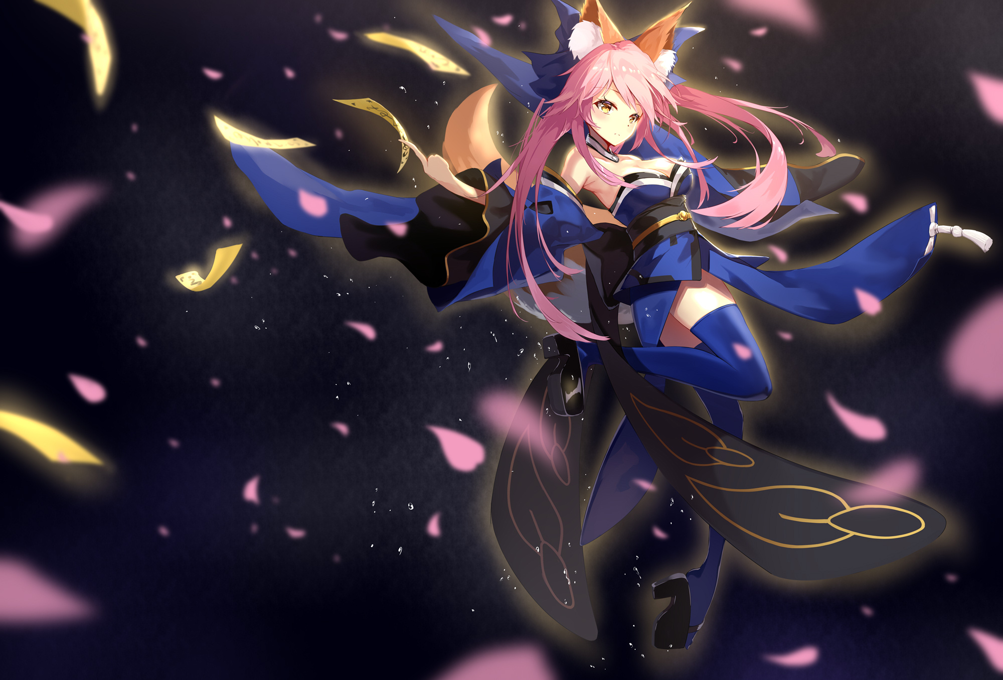 Tamamo no Mae from Fate/Grand Order HD Wallpaper