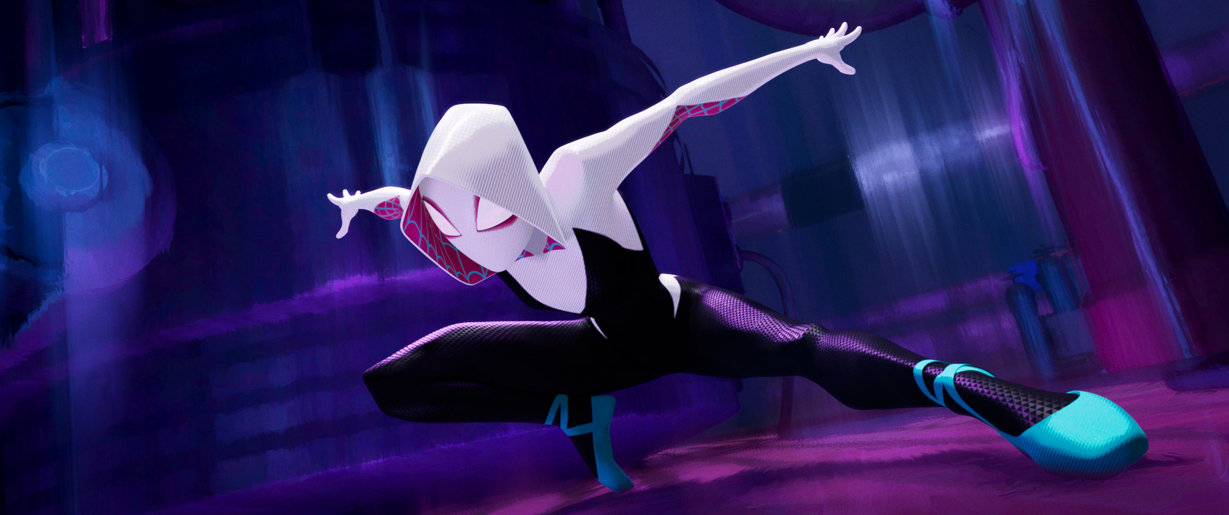 Spider-Gwen from Spider-Man: Into the Spider-Verse HD Wallpaper