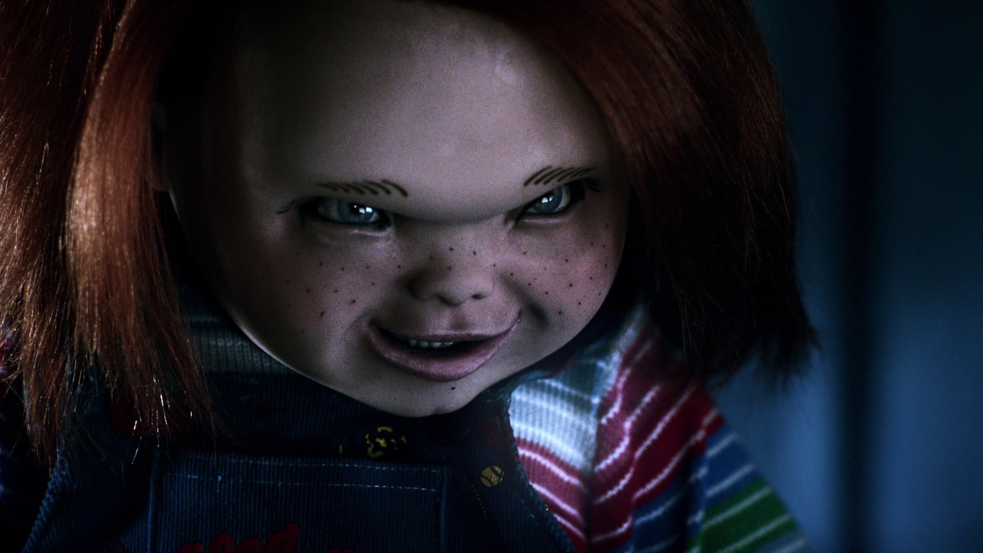 Chucky Doll Close-Up from Horror Movie HD Wallpaper