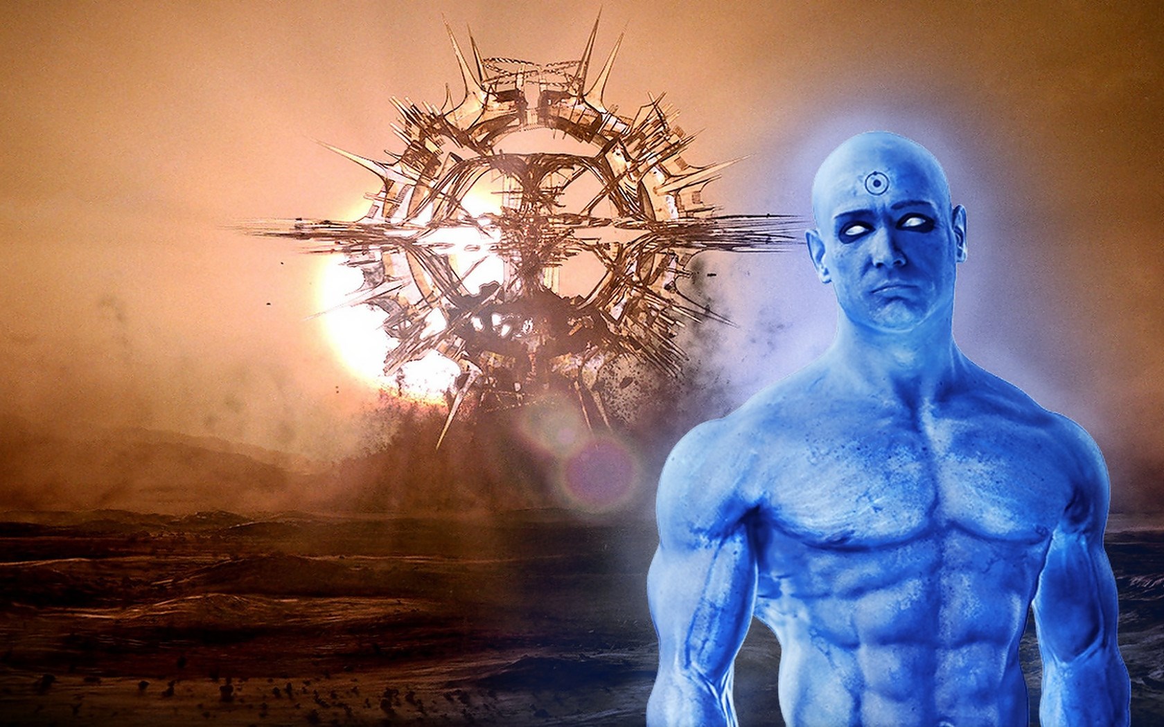 Doctor Manhattan from Watchmen HD Wallpaper
