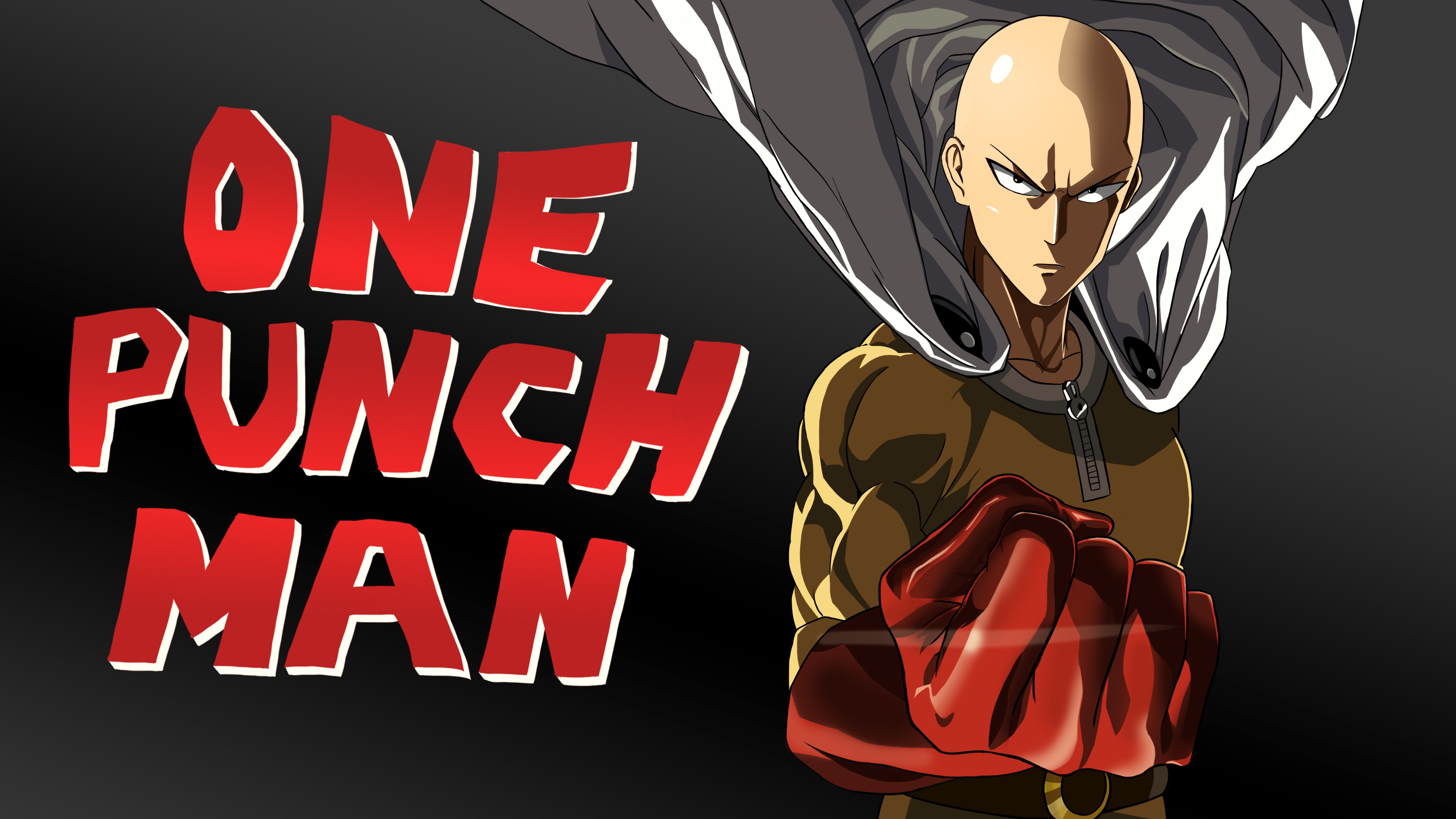 Saitama from One Punch Man HD Wallpaper