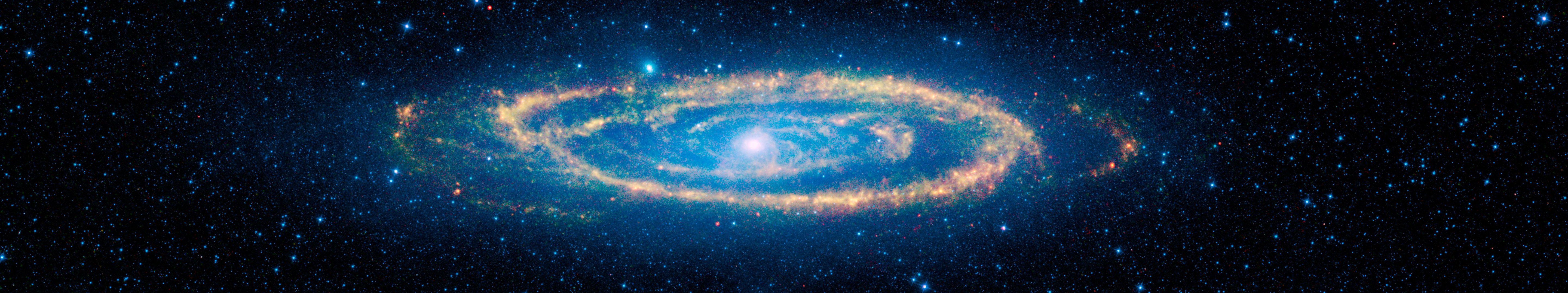 Spiral Galaxy in Outer Space HD Wallpaper