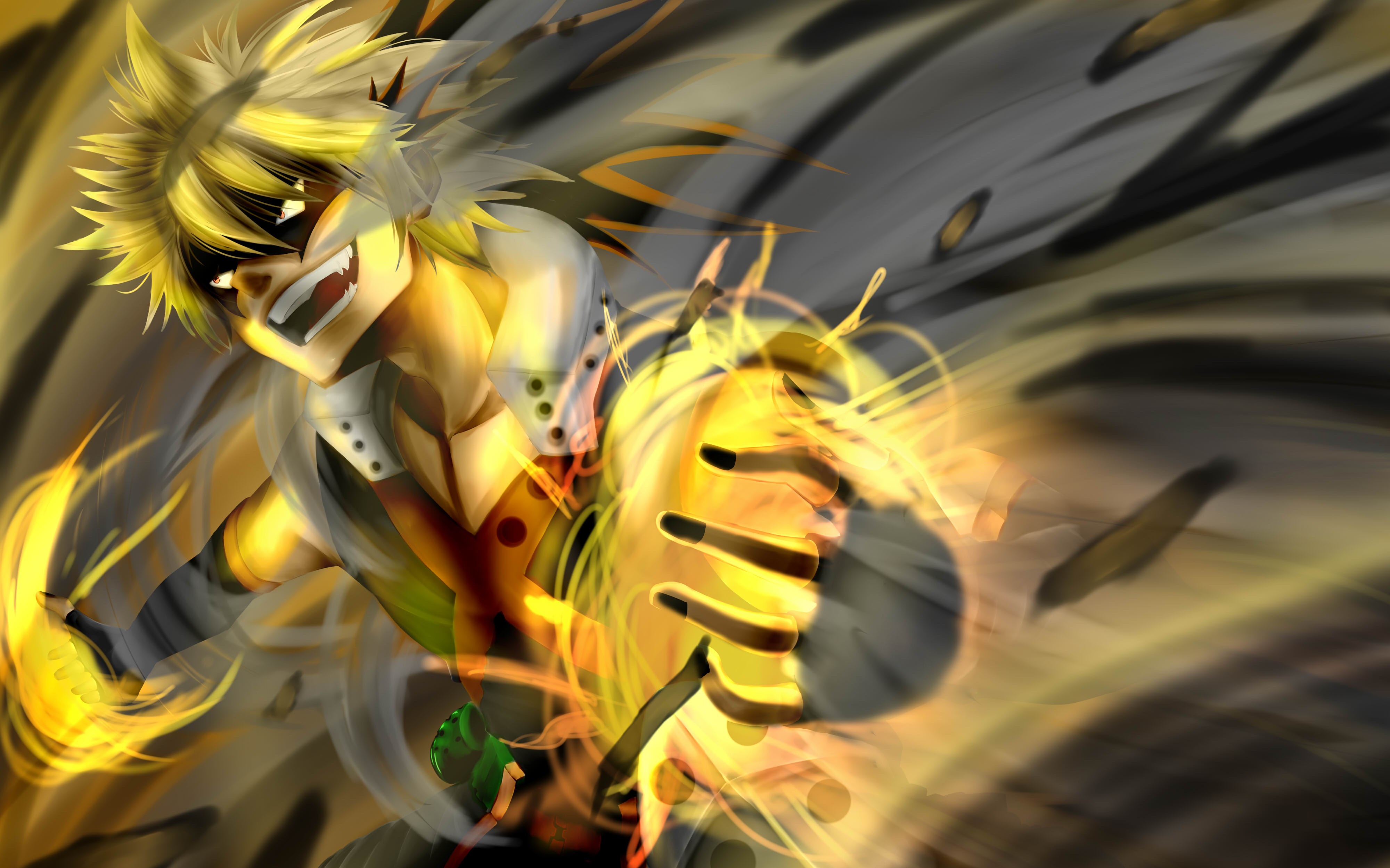 Katsuki Bakugo from My Hero Academia HD Wallpaper