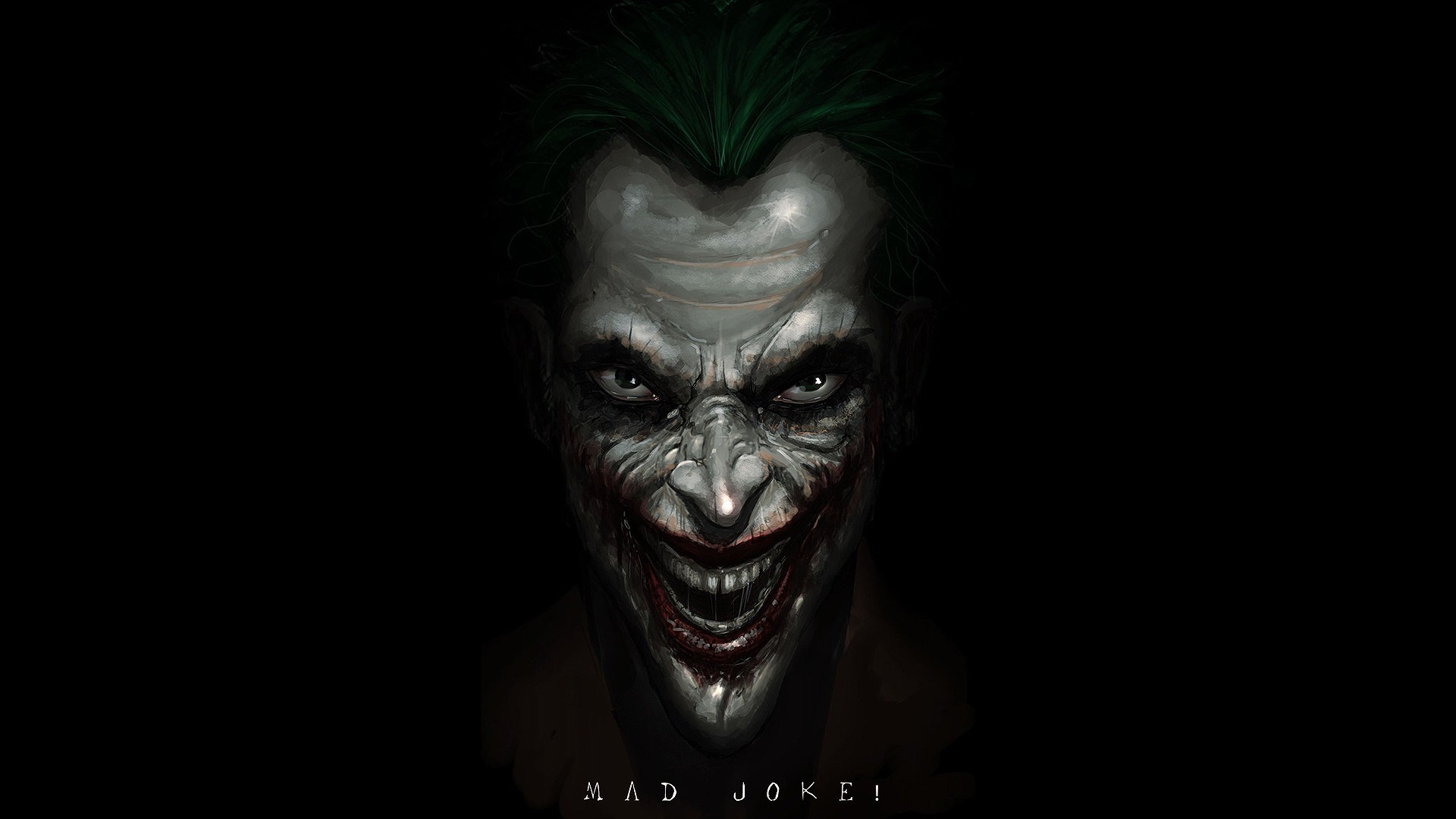 Joker from Batman Mad Joke HD Wallpaper