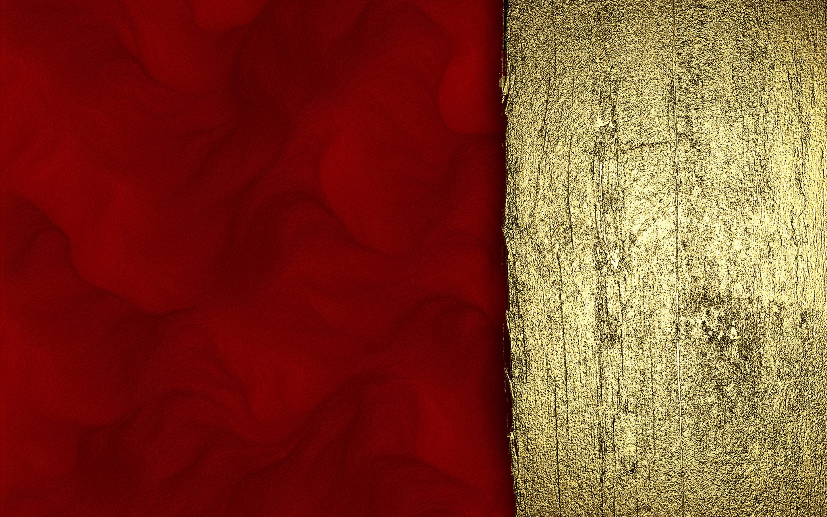 Red and Gold Textured Background HD Wallpaper