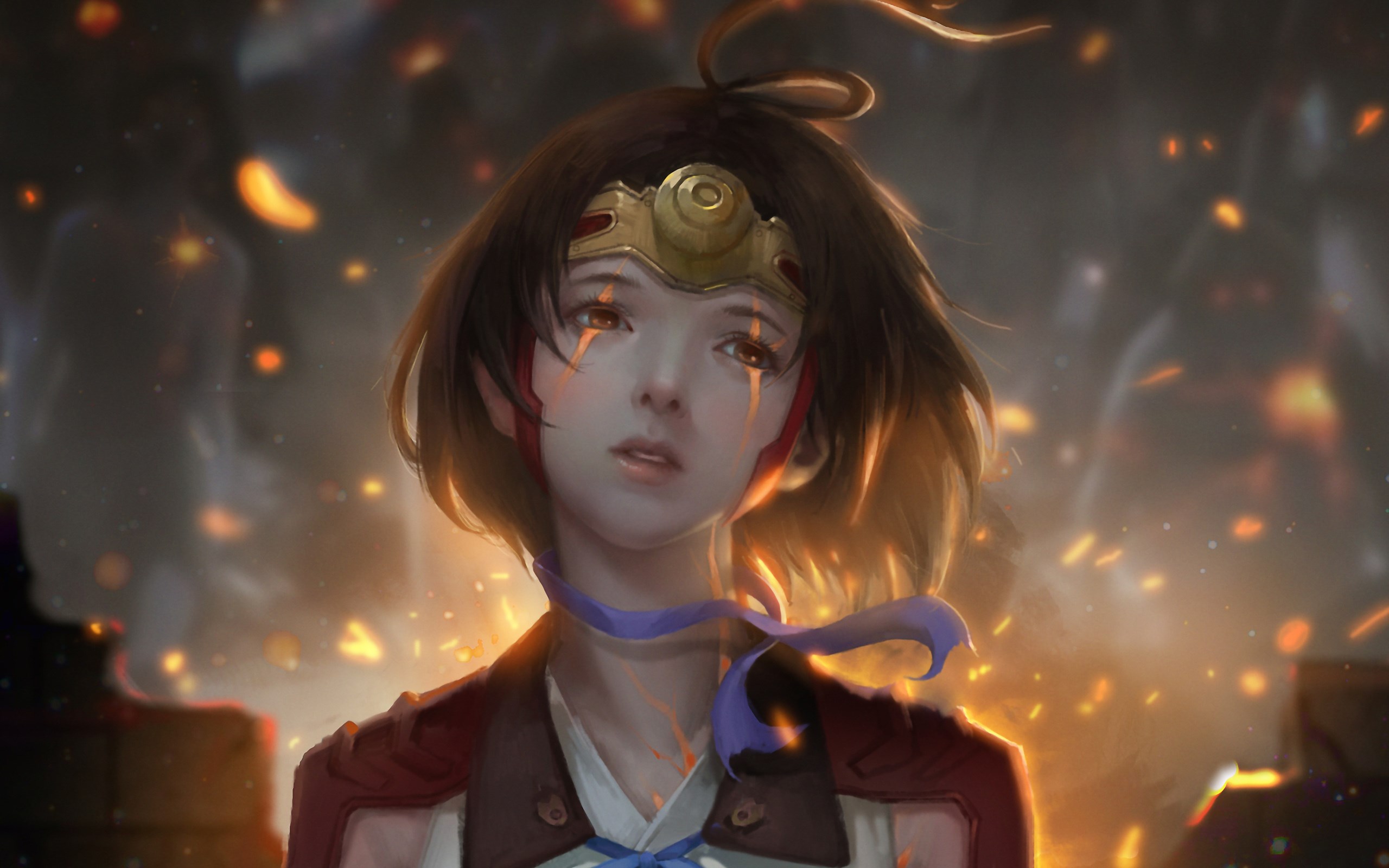 Ikoma from Kabaneri of the Iron Fortress HD Wallpaper