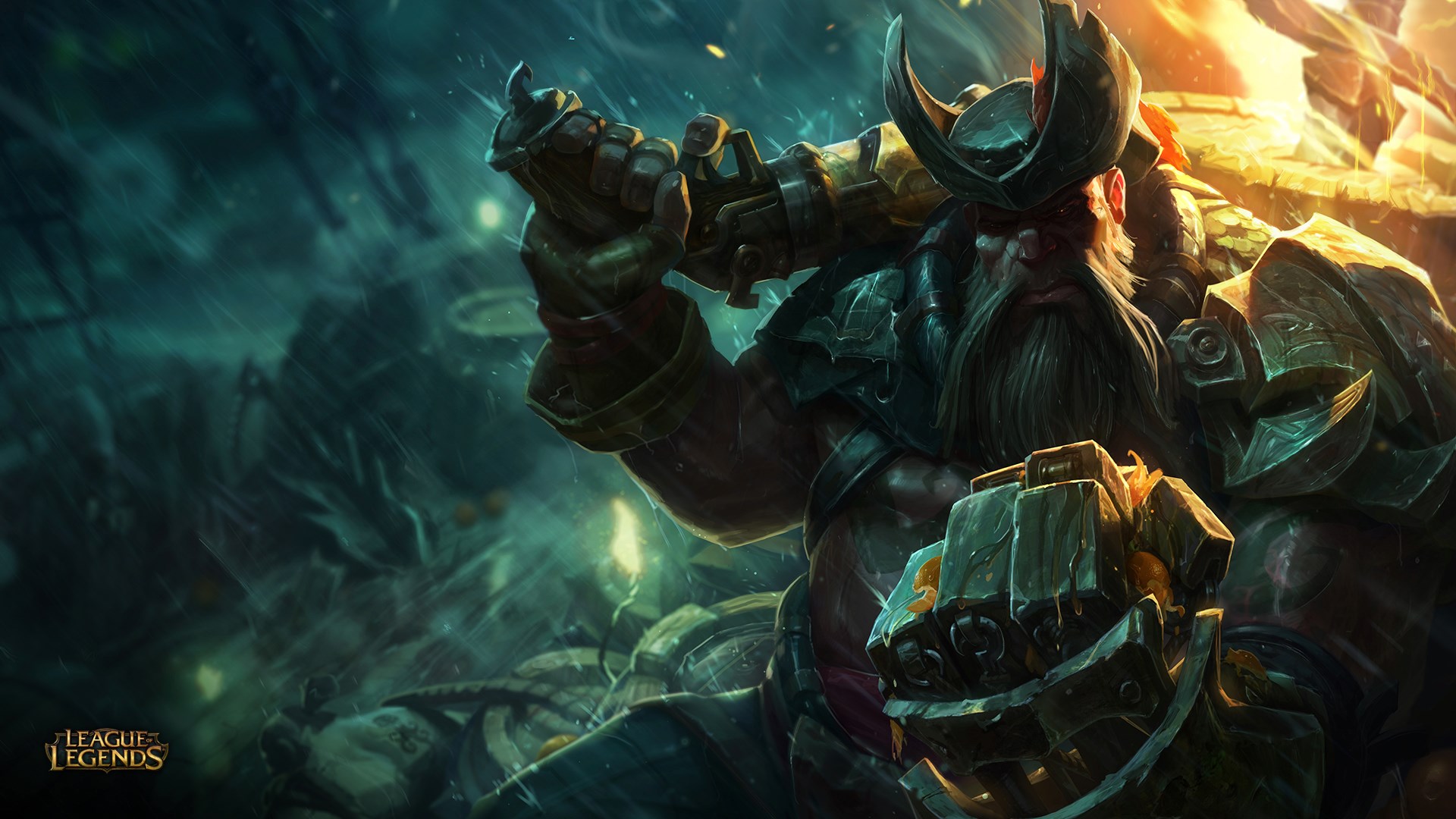 Gangplank from League of Legends HD Wallpaper