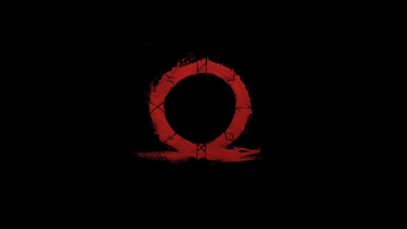 God of War 4 logo HD Wallpaper