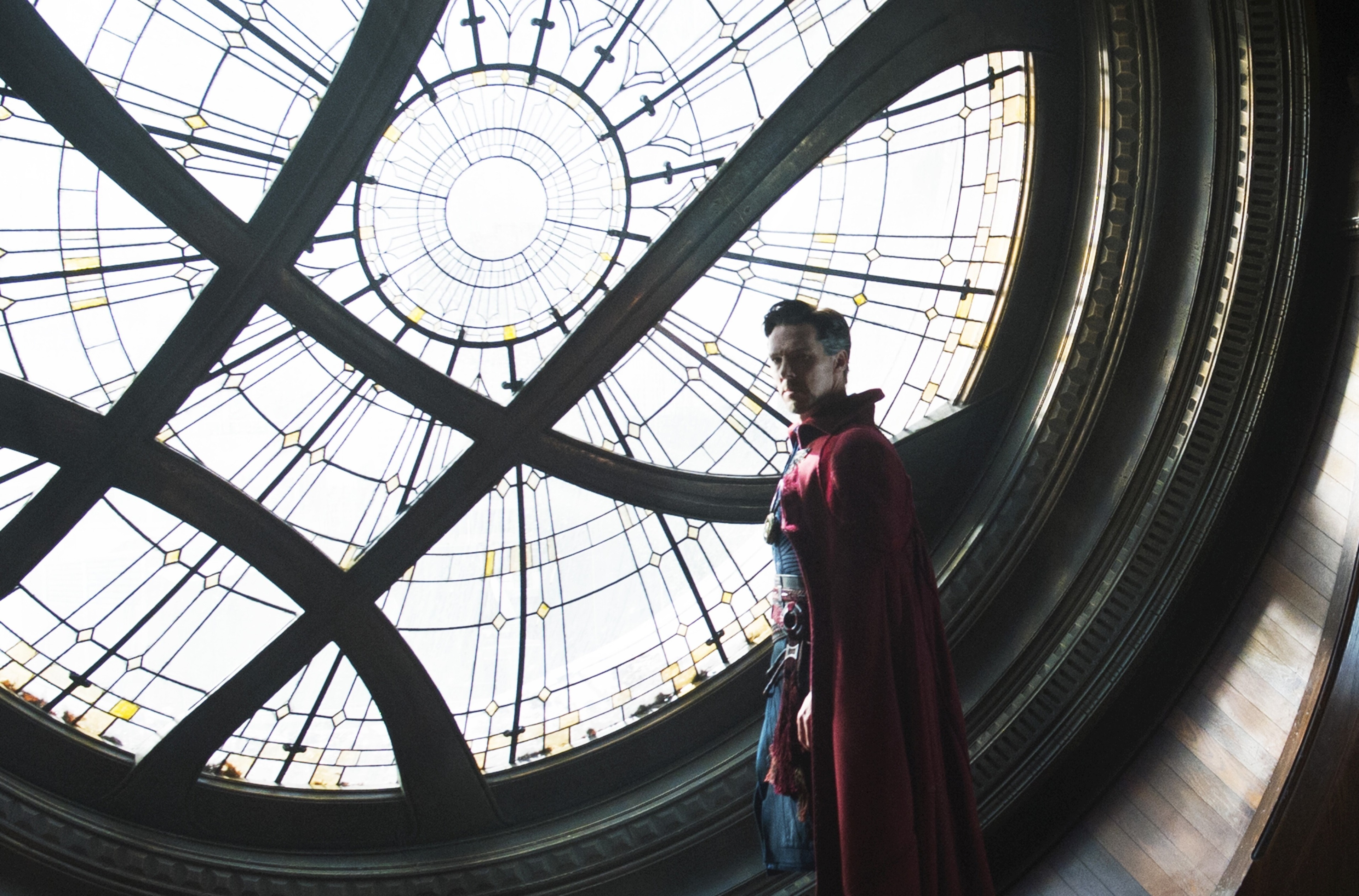 Doctor Strange in the Sanctum Sanctorum HD Wallpaper