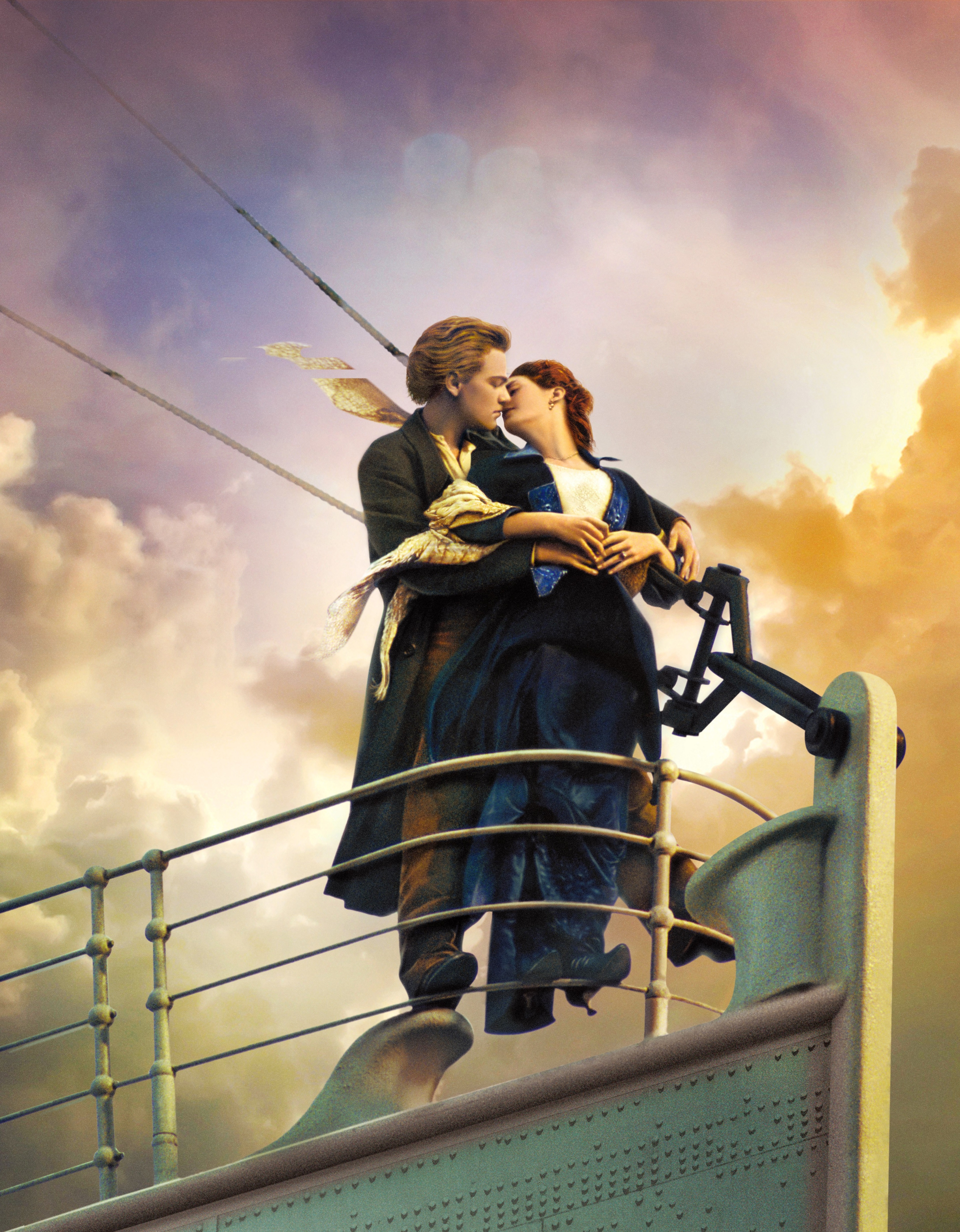 Jack and Rose from Titanic 4K HD Wallpaper