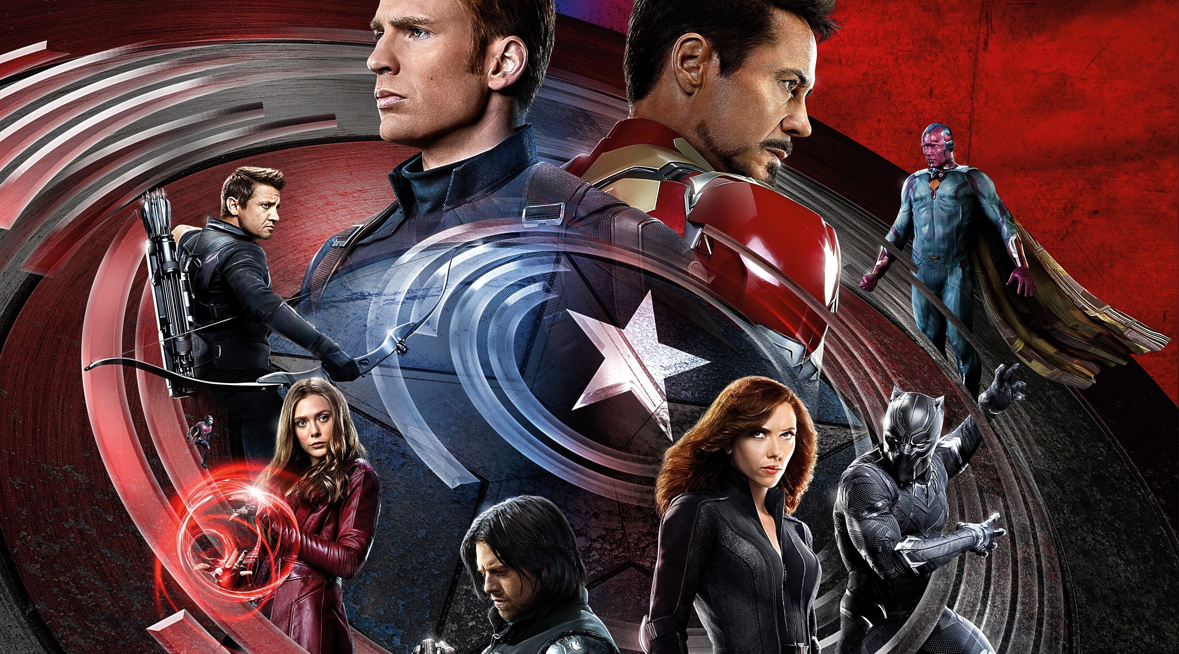 Captain America 3 Civil War 4K HD Wallpaper