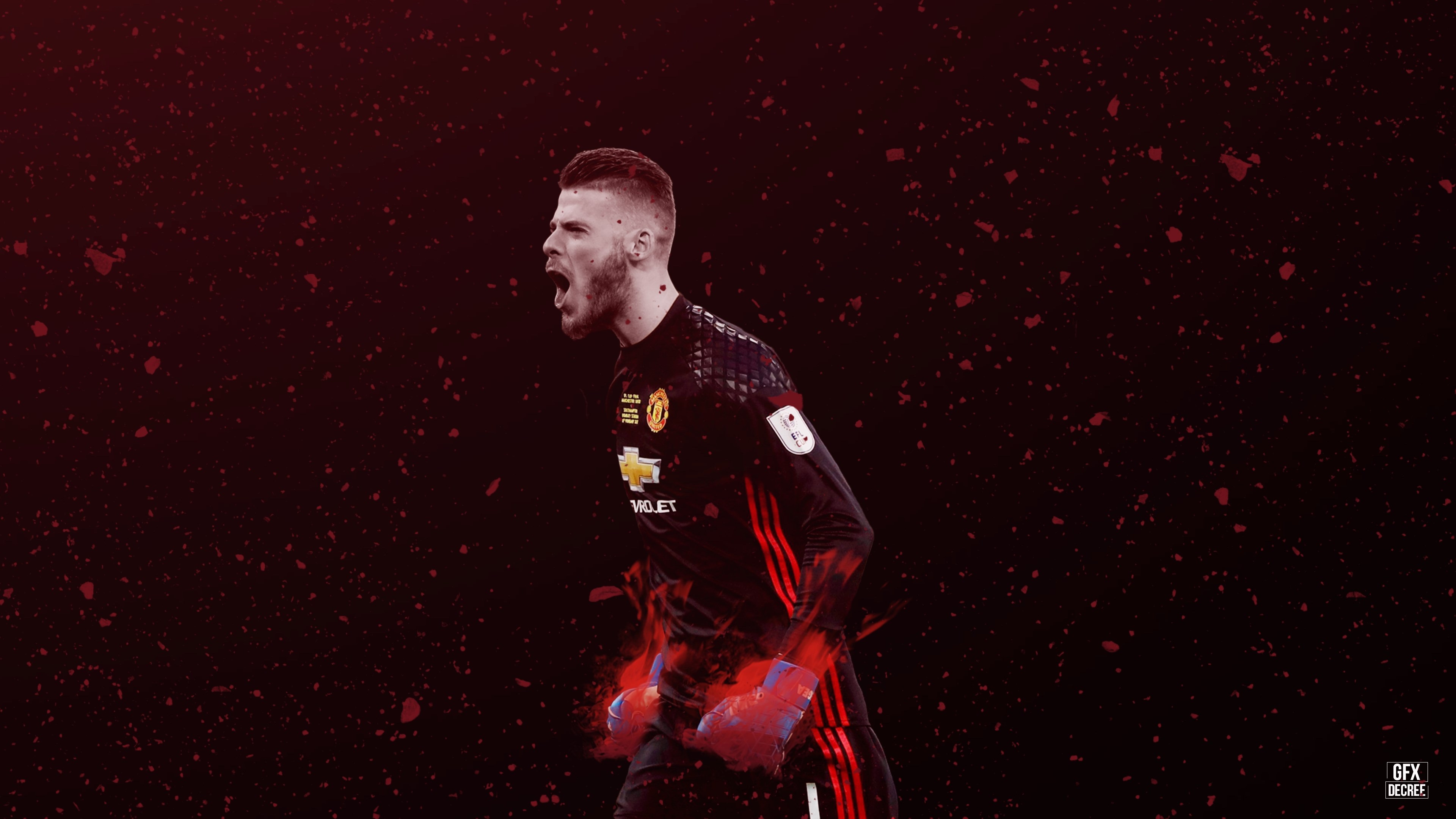 David de Gea 4K HD Wallpaper