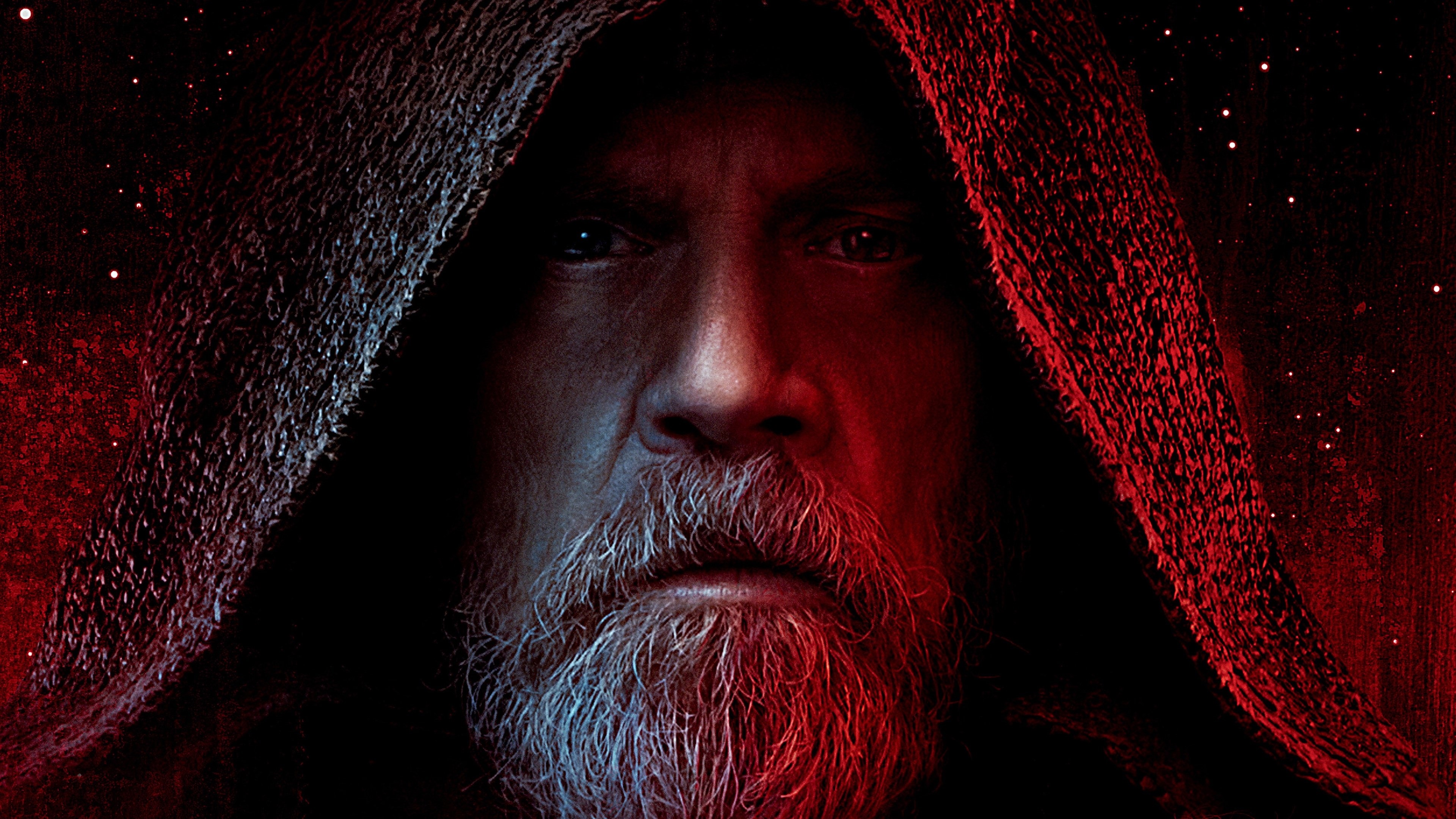 Luke Skywalker from Star Wars The Last Jedi 4K HD Wallpaper