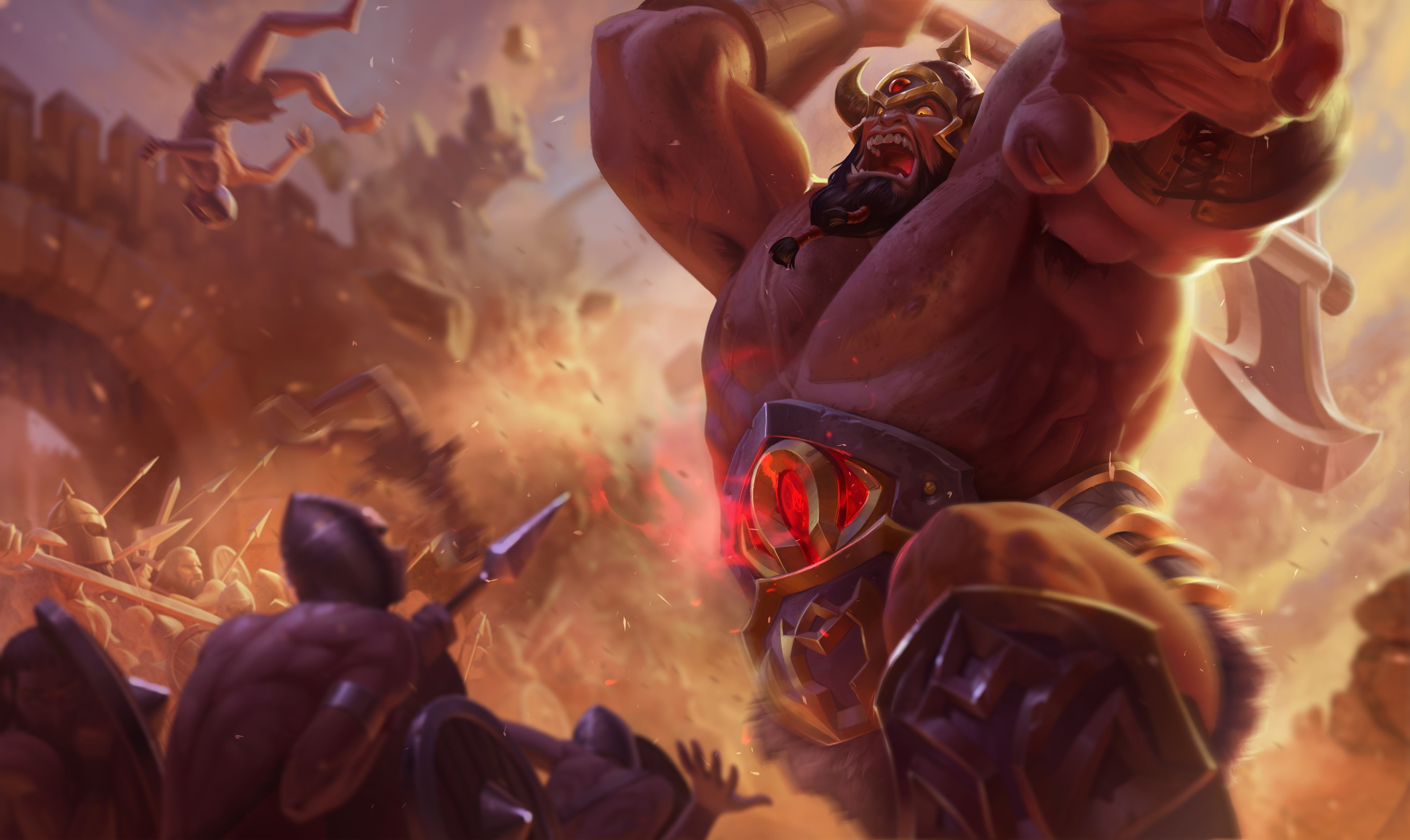 4K League of Legends wallpaper HD Wallpaper
