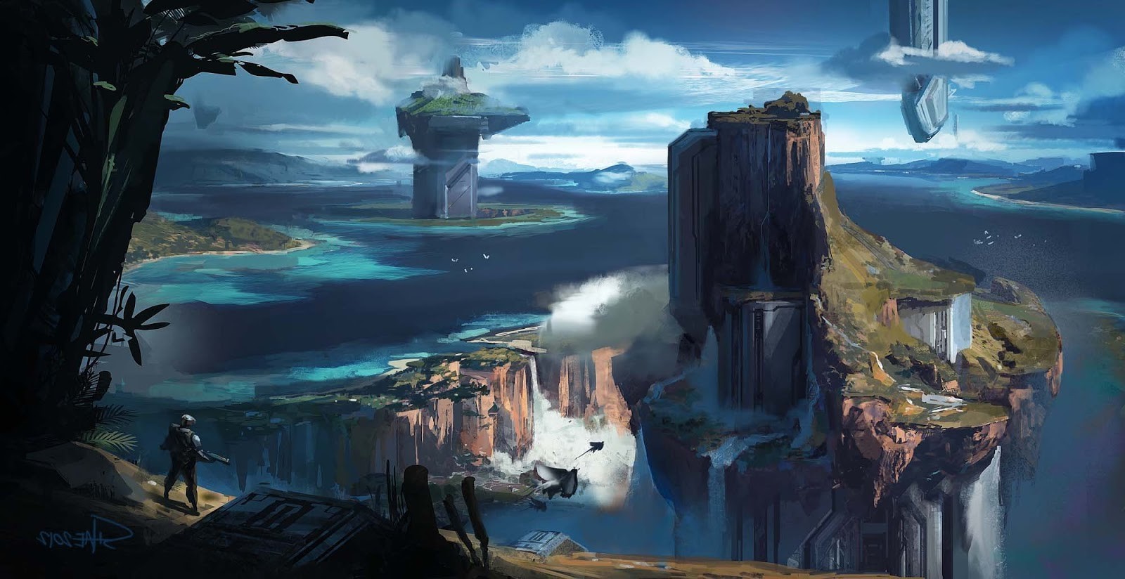 Artwork from Halo 4 HD Wallpaper