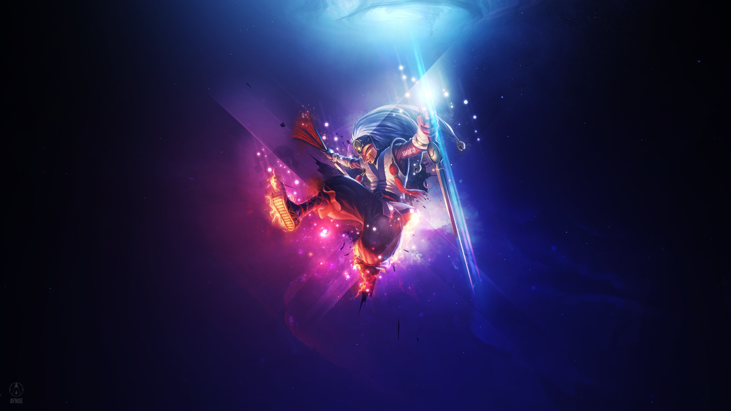 Shaco from League of Legends HD Wallpaper